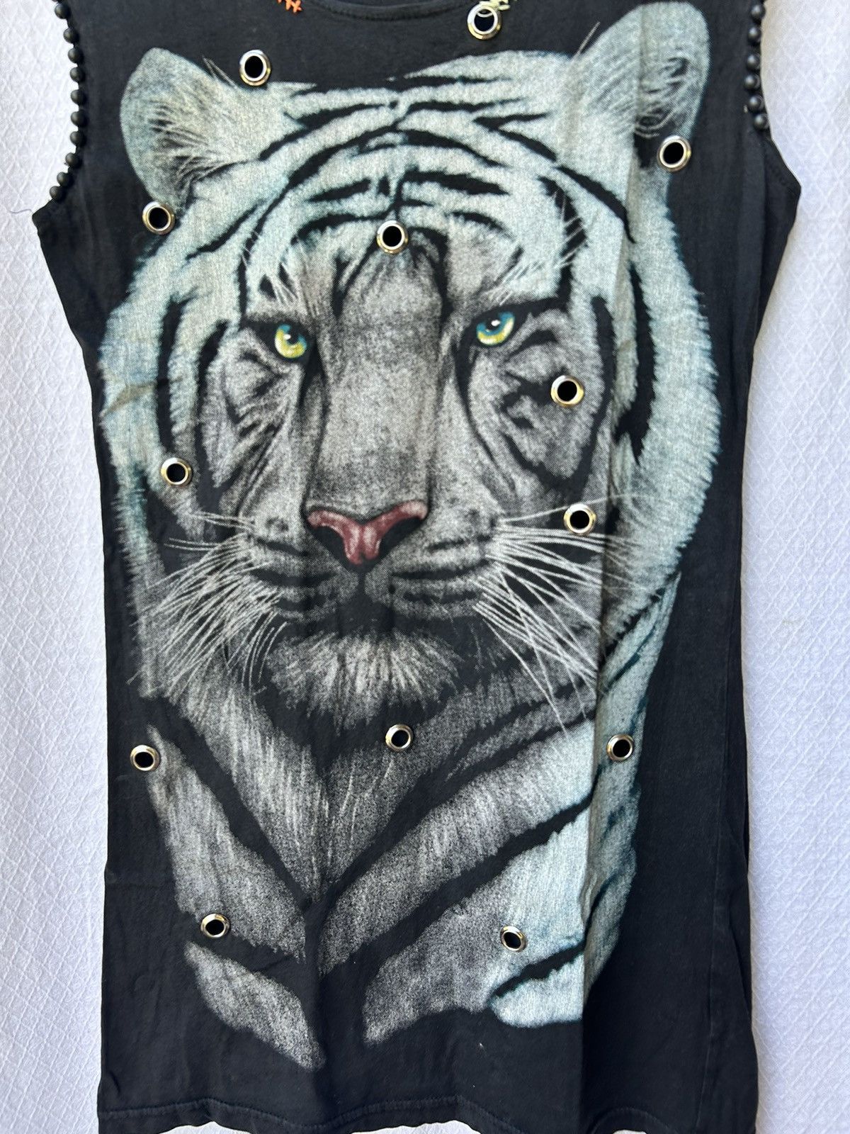 If Six Was Nine × Japanese Brand × Le Grande Bleu (L.G.B.) 💸BINDINGOFFER💸Showtime japanese gothic tiger shirt Size US L / EU 52-54 / 3 - 2 Thumbnail