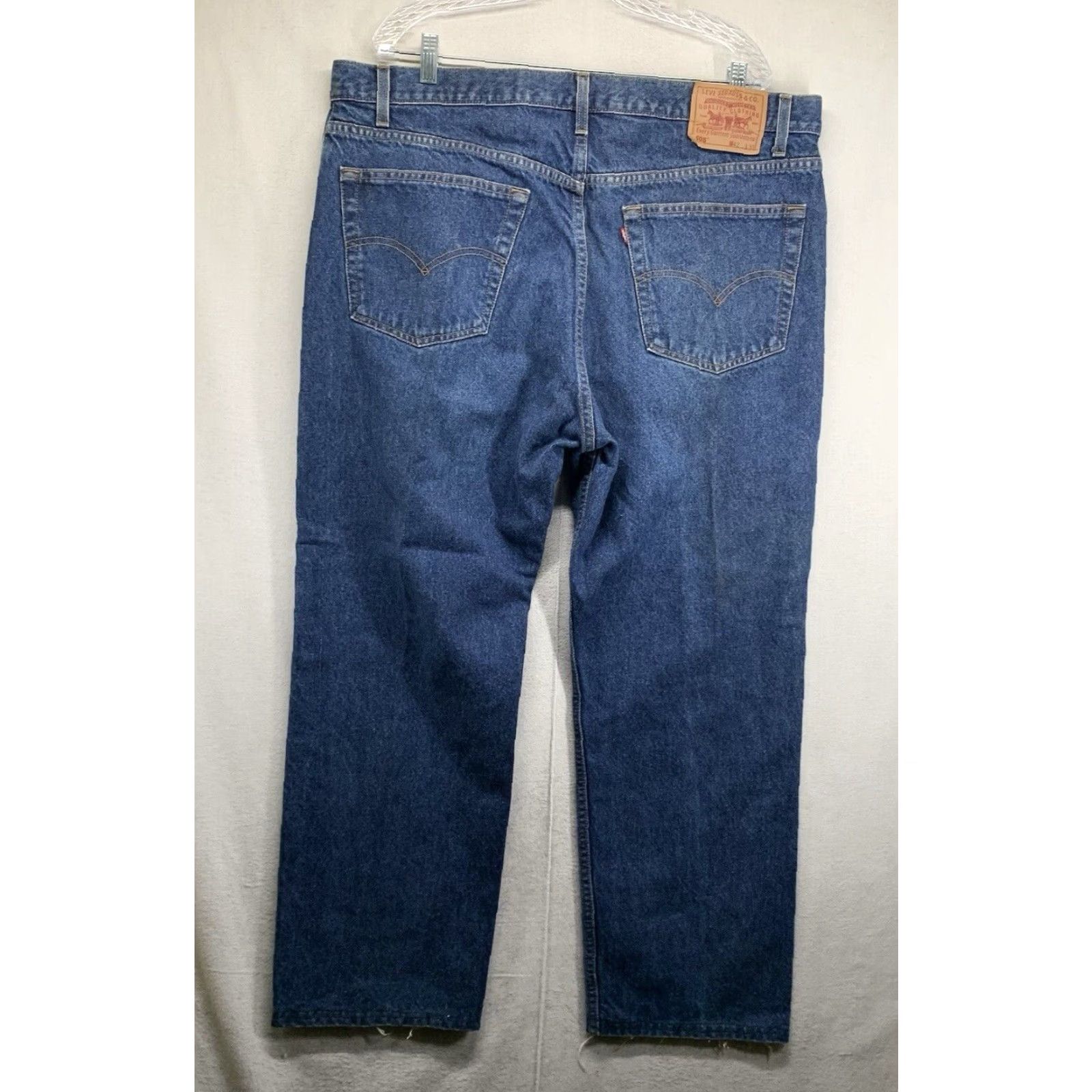 Levi's VINTAGE Levi's 505 Jeans Men's 42x30 Straight Fit Blue Denim 90s Retro Cowboy Size US 42 / EU 58 - 2 Thumbnail