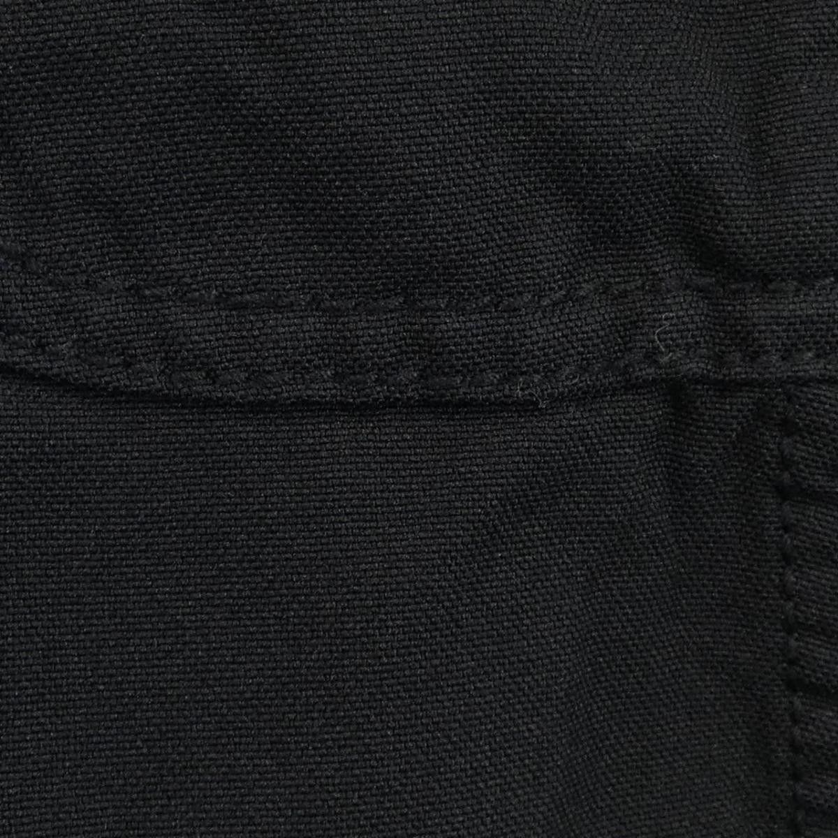Comme des Garcons Homme Shorts Plain Saruel Half Pants Black Size US 33 - 6 Thumbnail