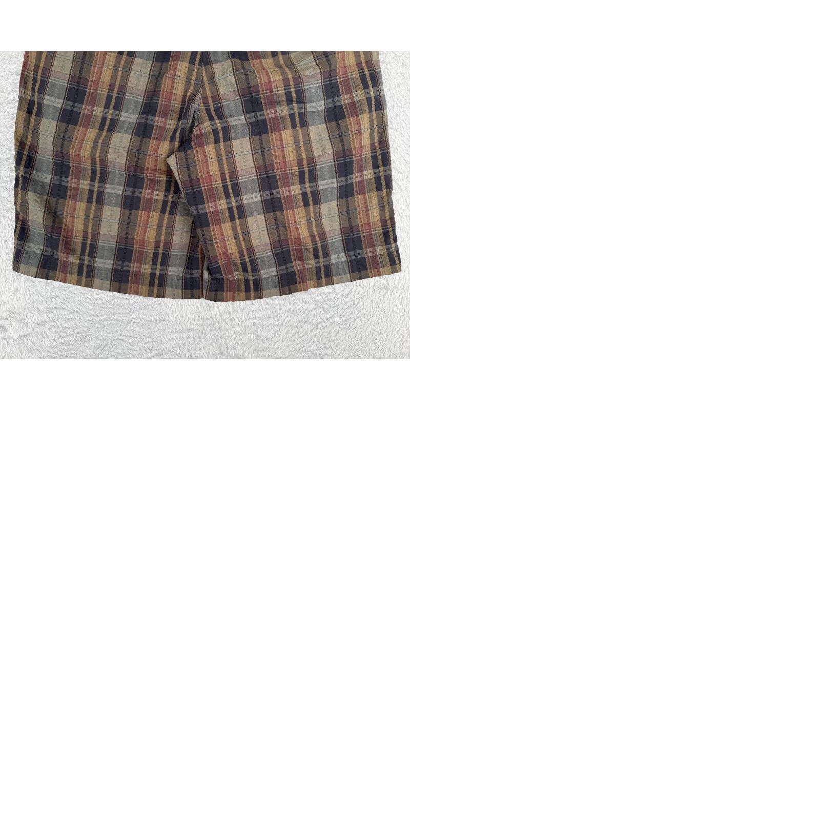 Patagonia Patagonia Shorts Men 32 Brown Plaid Chino Casual Polyester Flat Front 10" Outdoor Mens Size US 32 / EU 48 - 10 Thumbnail