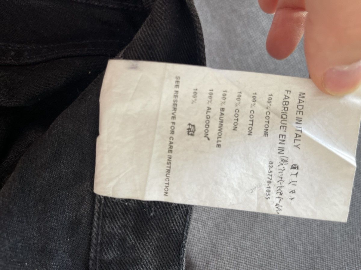 Helmut Lang Helmut Lang legendary inside out denim jeans black Size US 31 - 10 Thumbnail