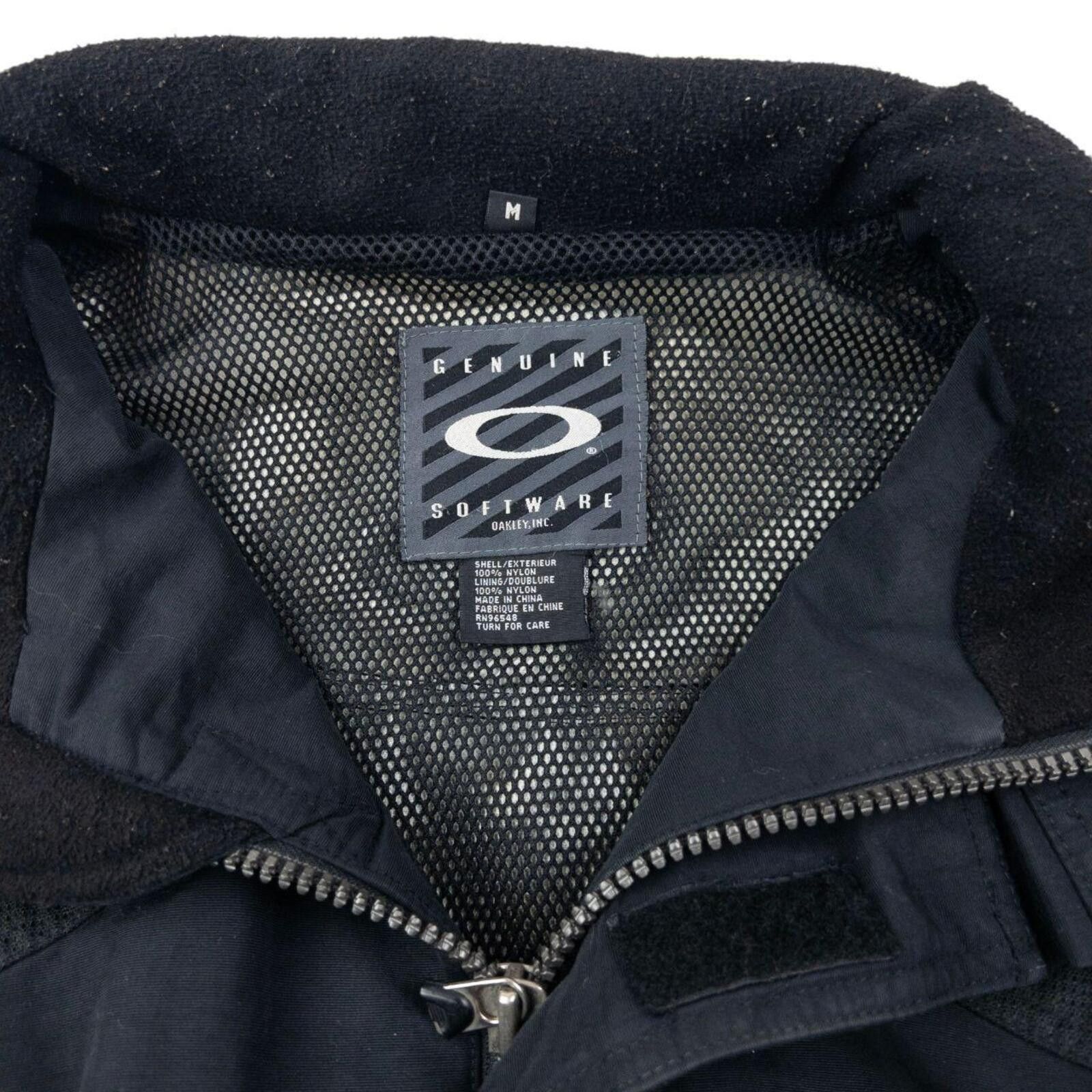 Oakley Vintage 90s Oakley Zip Up Jacket Size XL Size US XL / EU 56 / 4 - 3 Thumbnail