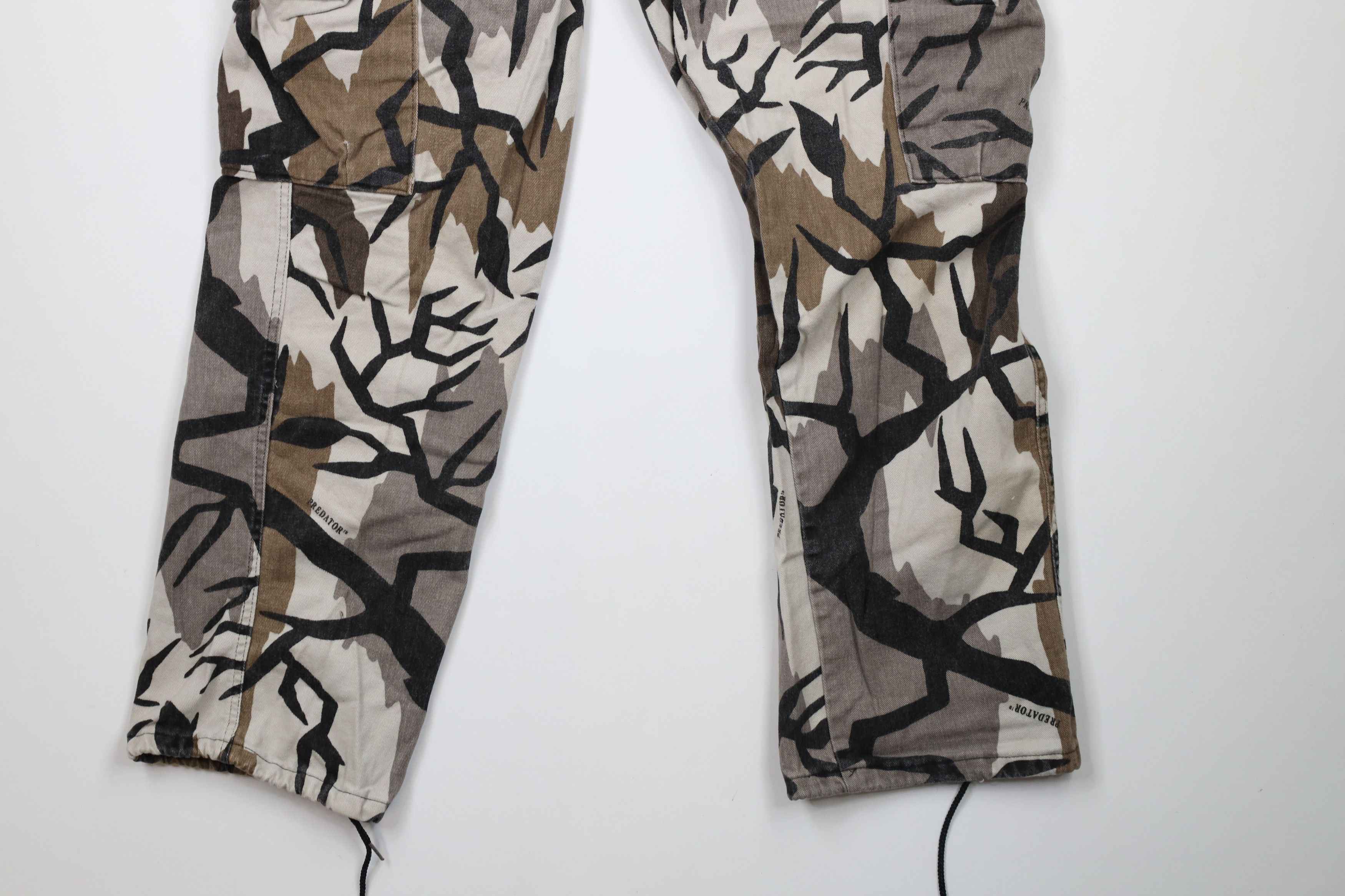 Vintage Vintage 90s Streetwear Camouflage Wide Leg Cargo Pants USA Size US 38 / EU 54 - 4 Thumbnail