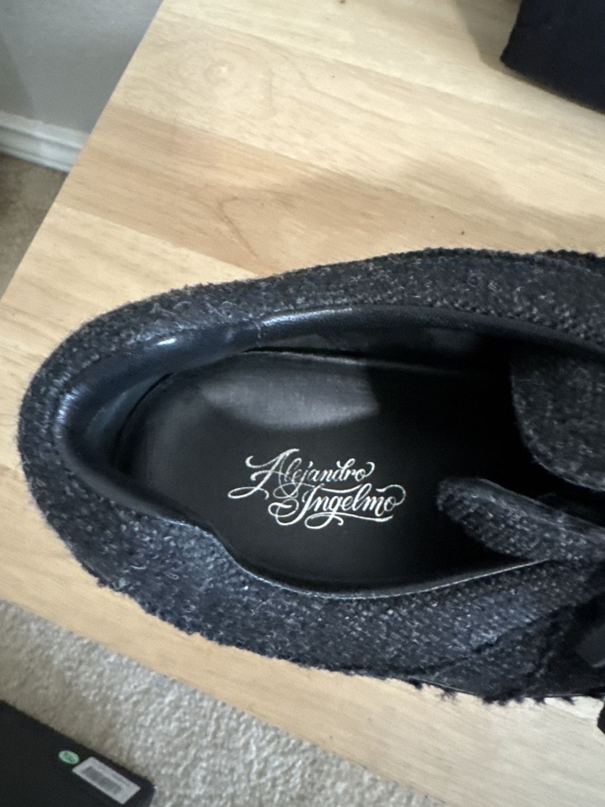 Alejandro Ingelmo Grey Toby Fabric Low Top Size US 10 / EU 43 - 8 Thumbnail