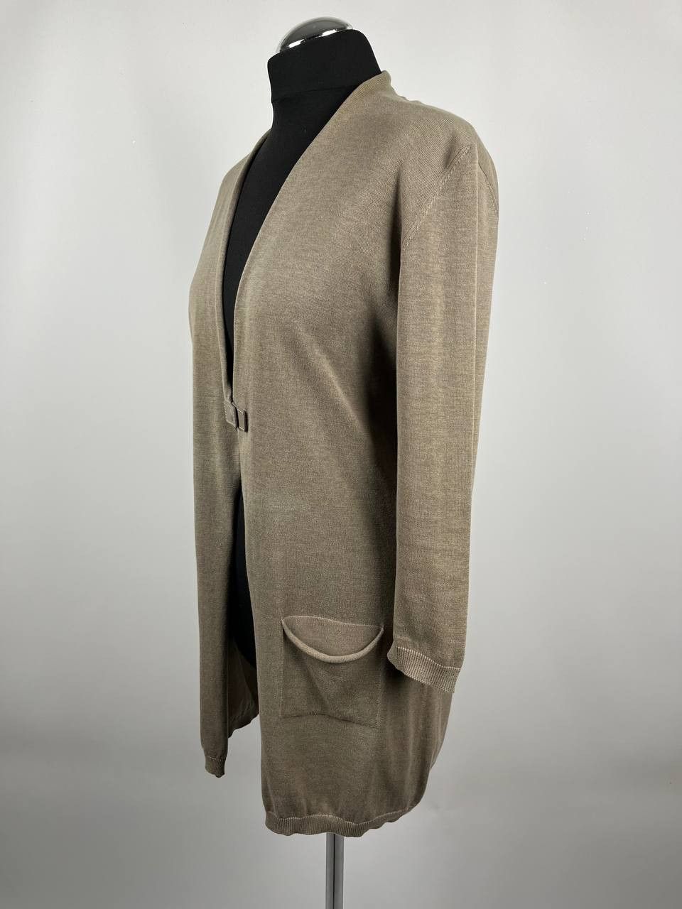 Fabiana Filippi Fabiana Filippi 100% Silk Cardigan Sweater Women’s Size M Size M / US 6-8 / IT 42-44 - 2 Thumbnail
