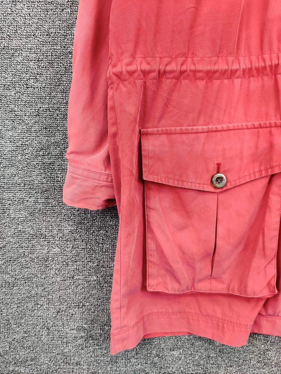 Burberry Vintage Burberrys Parka Red Padded Hoodie Jacket Size US M / EU 48-50 / 2 - 4 Thumbnail