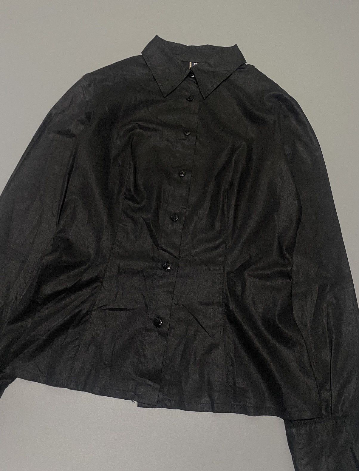 Jean Paul Gaultier Vintage Jean Paul Gaultier Button Down Longsleeve Size S / US 4 / IT 40 - 2 Thumbnail