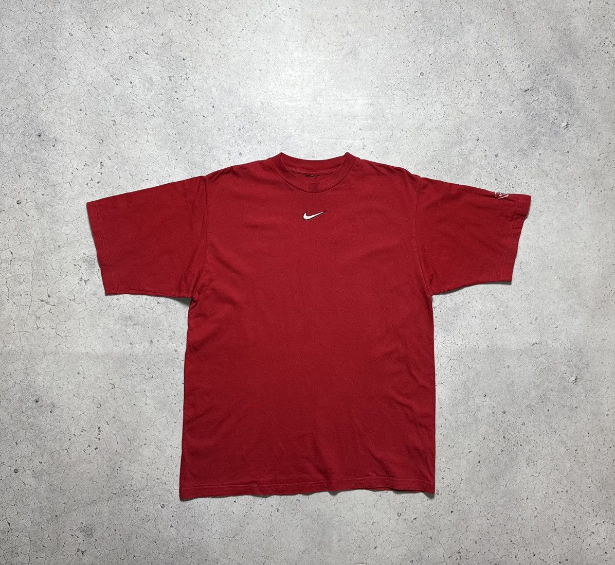 Nike Nike Vintage 90’s Centr Swoosh Shirt Size US XL / EU 56 / 4 - 1 Thumbnail