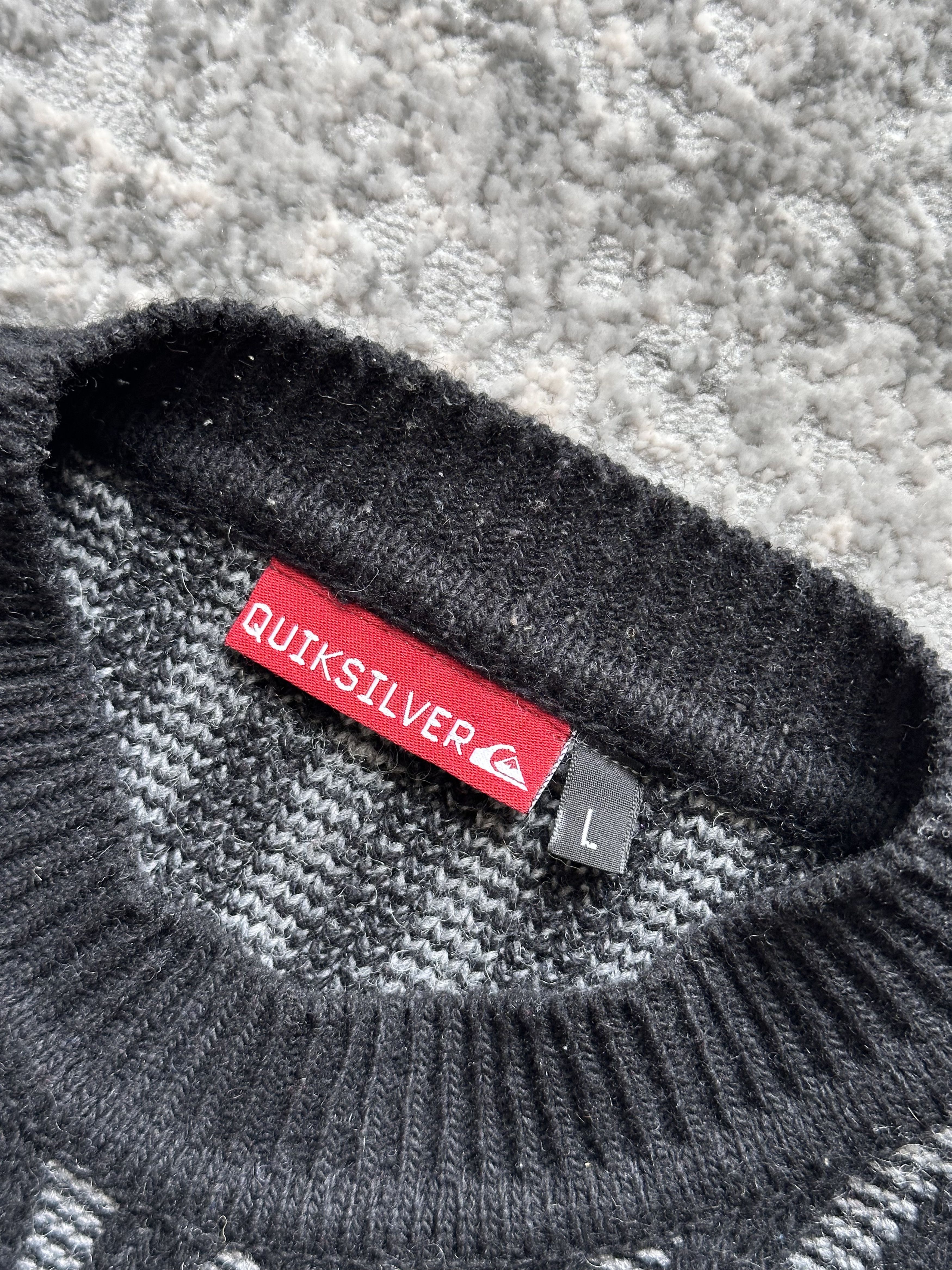 Quiksilver × Vintage Quiksilver Vintage Sweater Size US L / EU 52-54 / 3 - 7 Thumbnail
