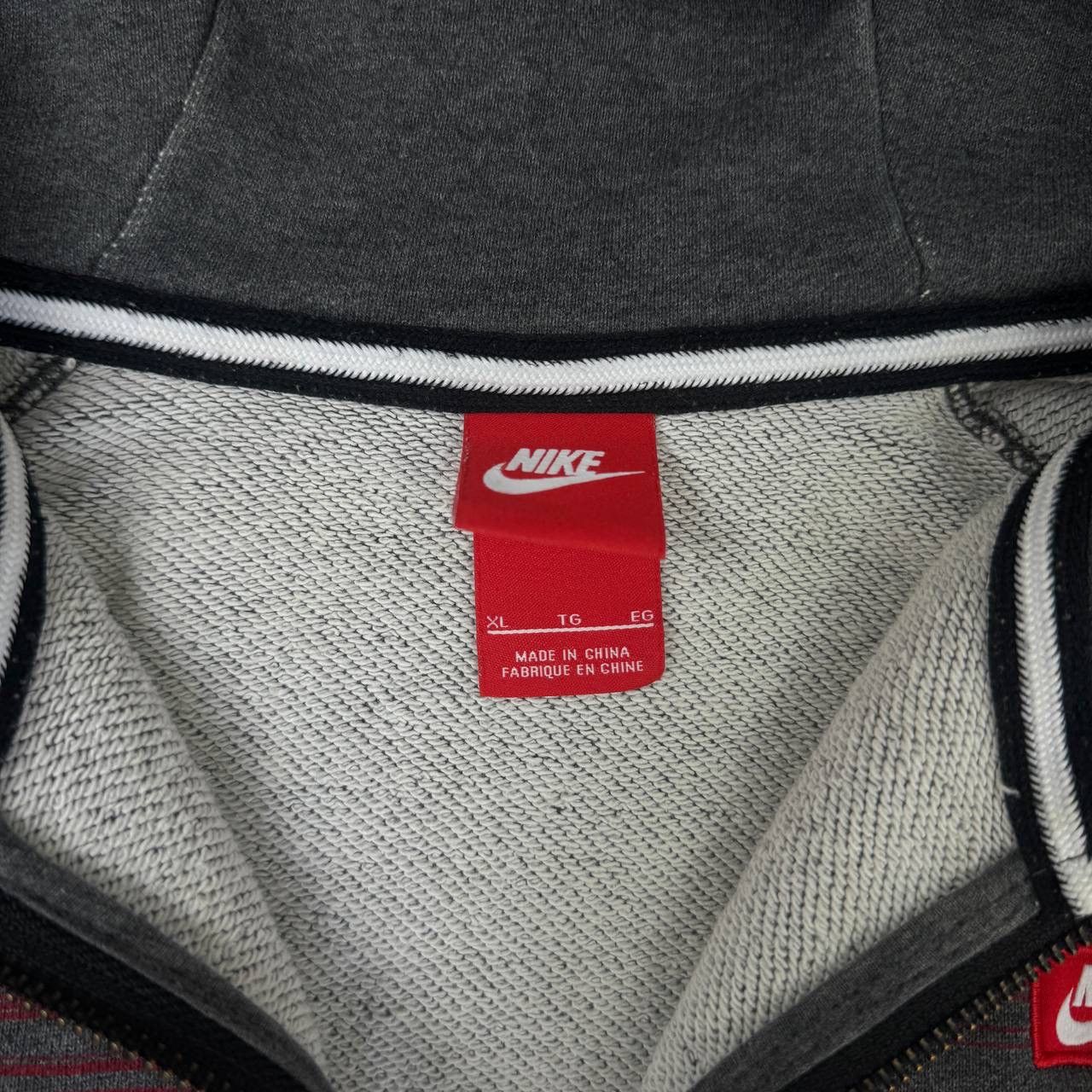 Nike Nike vintage zip hoodie stripped y2k skater style techwear Size US XL / EU 56 / 4 - 4 Thumbnail