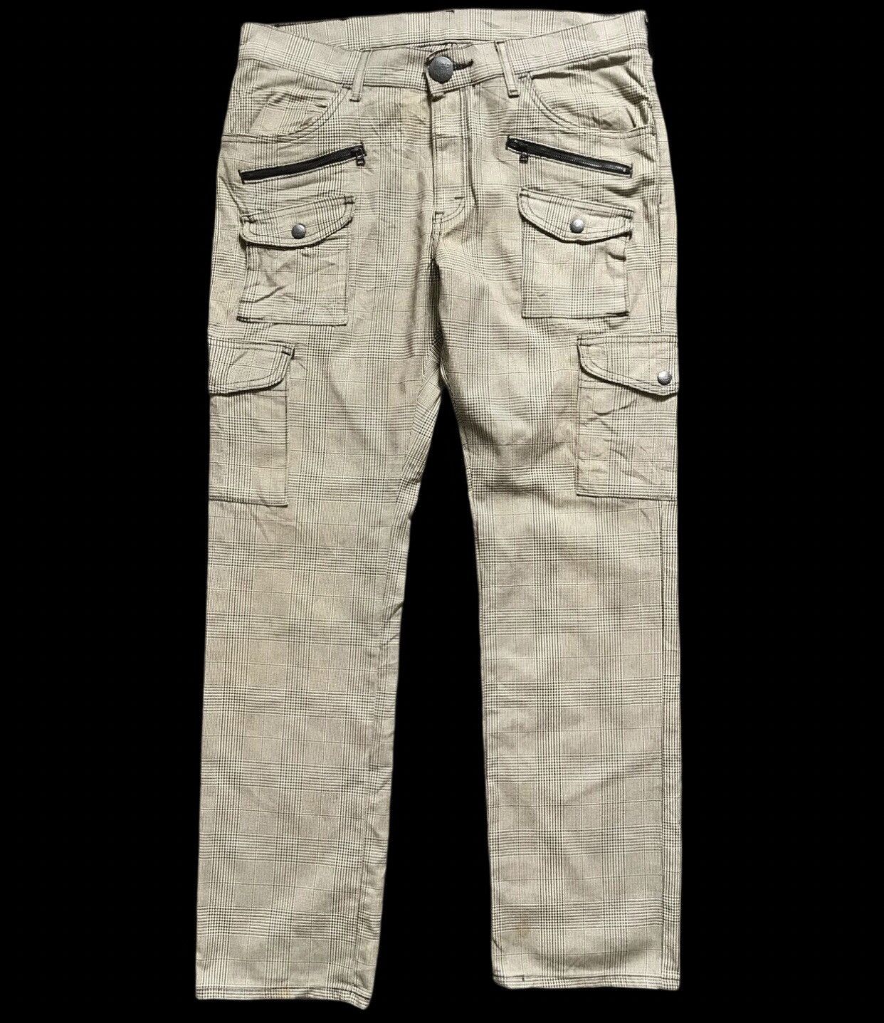 Lee × Seditionaries CP231 Lee Tactical Multipockets Fine Plaid Cargo Pant Size US 35 - 1 Thumbnail