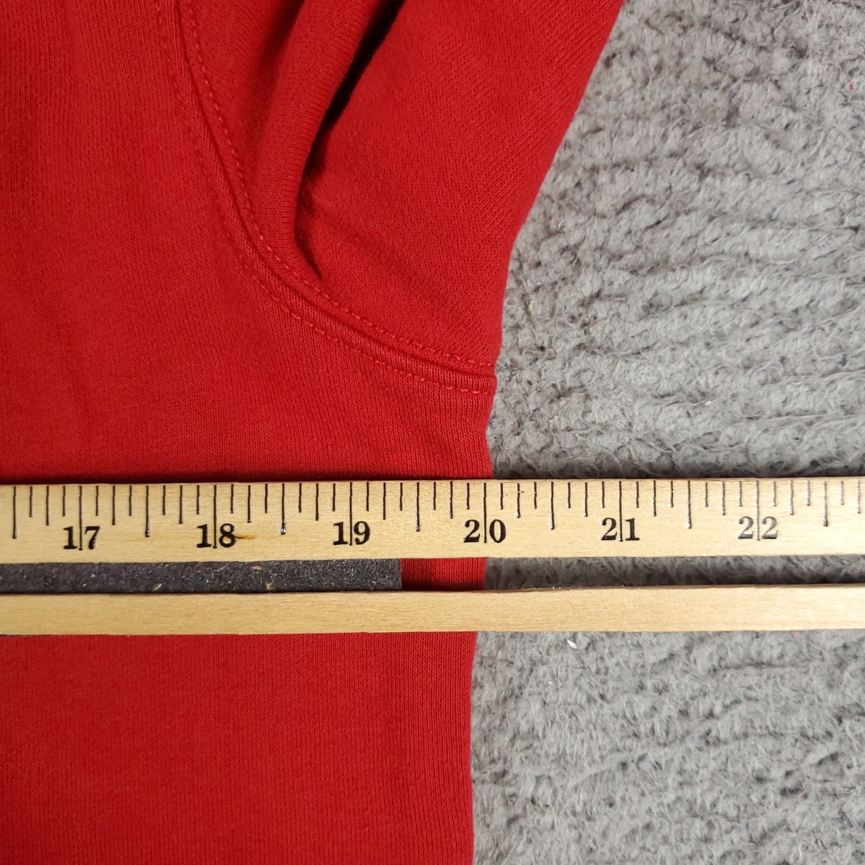 Tommy Hilfiger VINTAGE Tommy Hilfiger Hoodie Pullover Men's Small Red Crew Neck Zip Sweatshirt Casual Classic Size US S / EU 44-46 / 1 - 7 Thumbnail