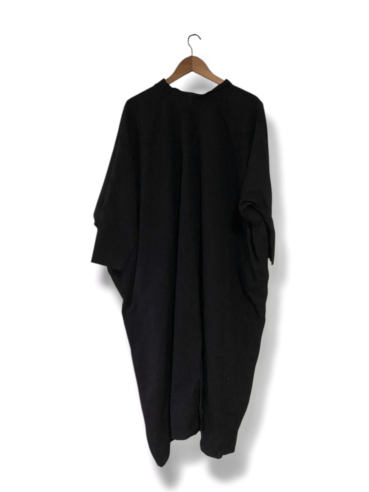 Japanese Brand Hamon Brand Batwing Long Dress with Bow-Tie (167) Size ONE SIZE - 4 Thumbnail
