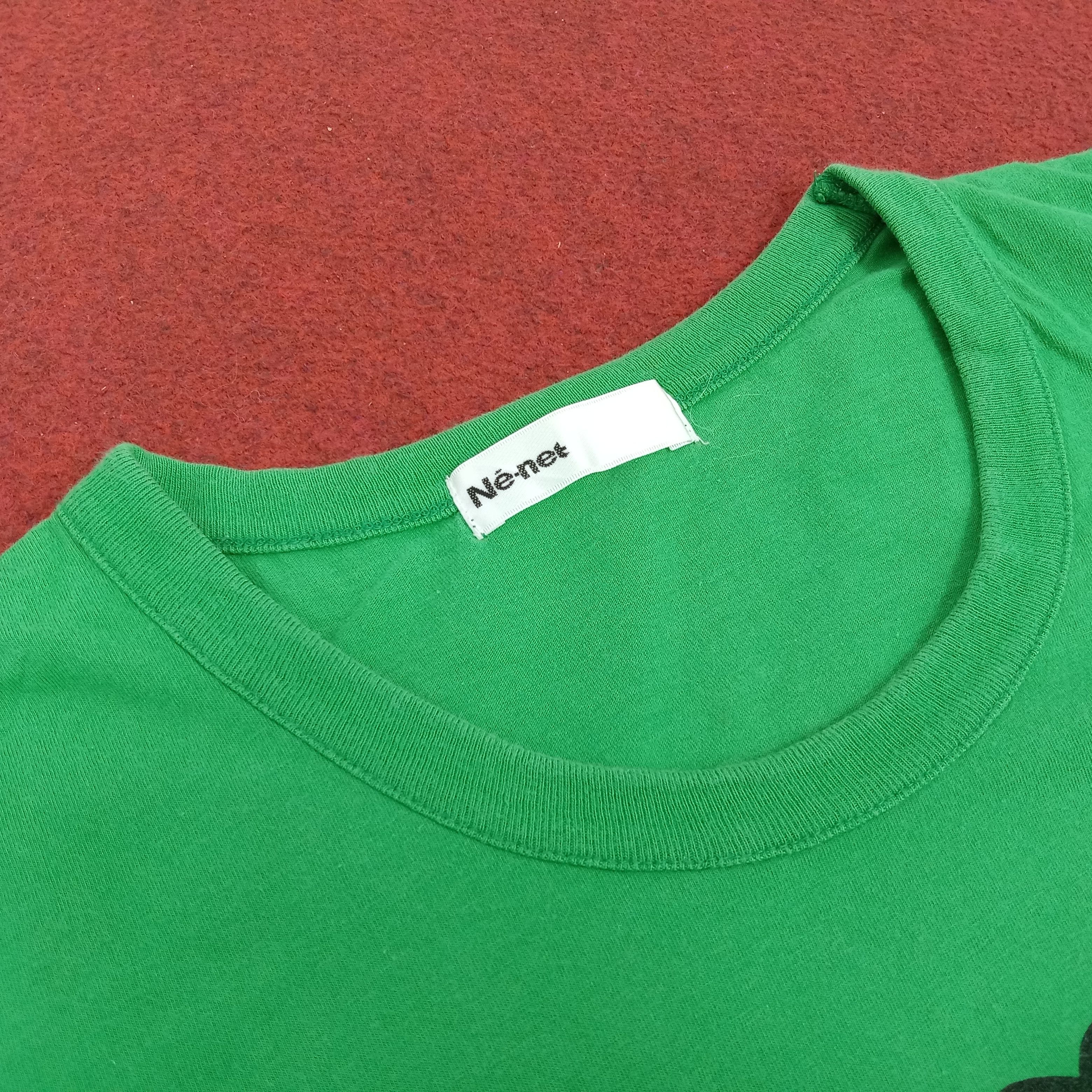 Issey Miyake × Ne-Net × Vintage Ne-net Japanese Designer Brand Issey Miyake Tshirt Size US M / EU 48-50 / 2 - 4 Thumbnail