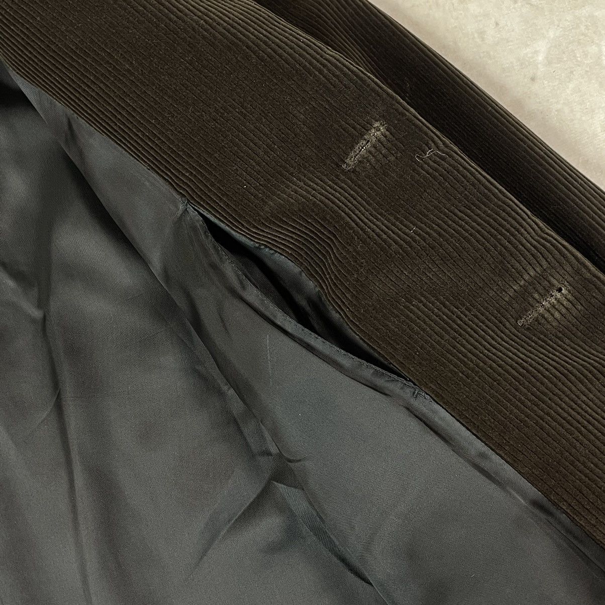 Neil Barrett Neil Barrett Italy Single Breasted Corduroy Overcoat Jacket Size US XL / EU 56 / 4 - 15 Thumbnail