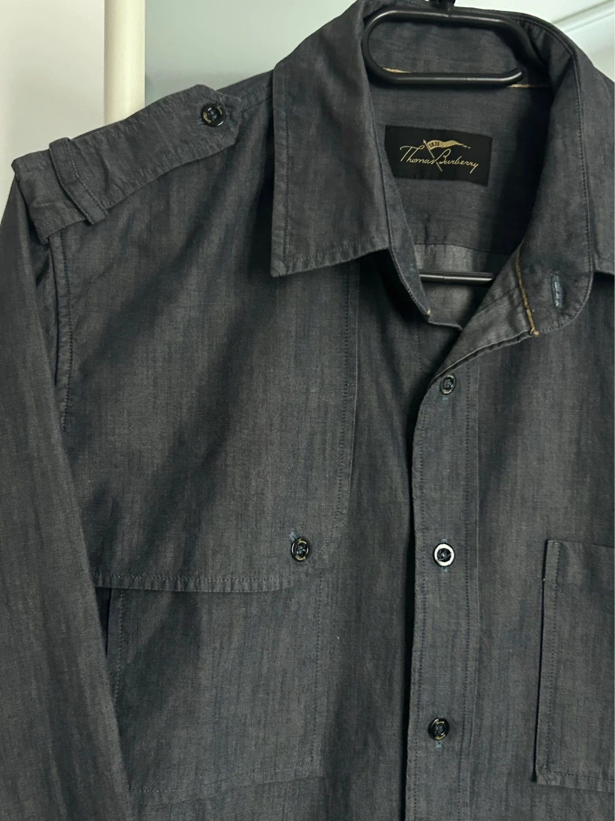 Burberry Thomas Burberry Military Utility Shirt Size US M / EU 48-50 / 2 - 4 Thumbnail