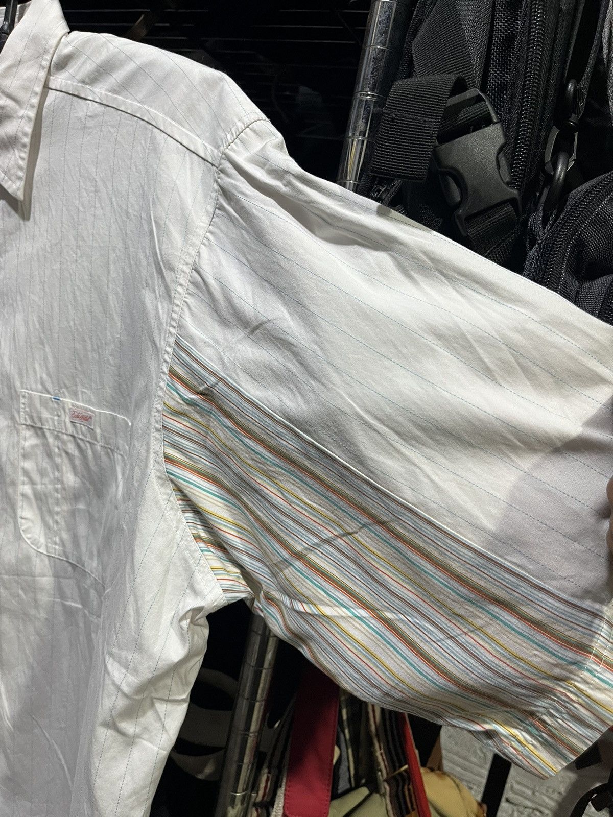 Ecko Unltd. Ecko Unltd. World Famous Hip Hop Striped Shirt Y2K Size US XL / EU 56 / 4 - 5 Thumbnail
