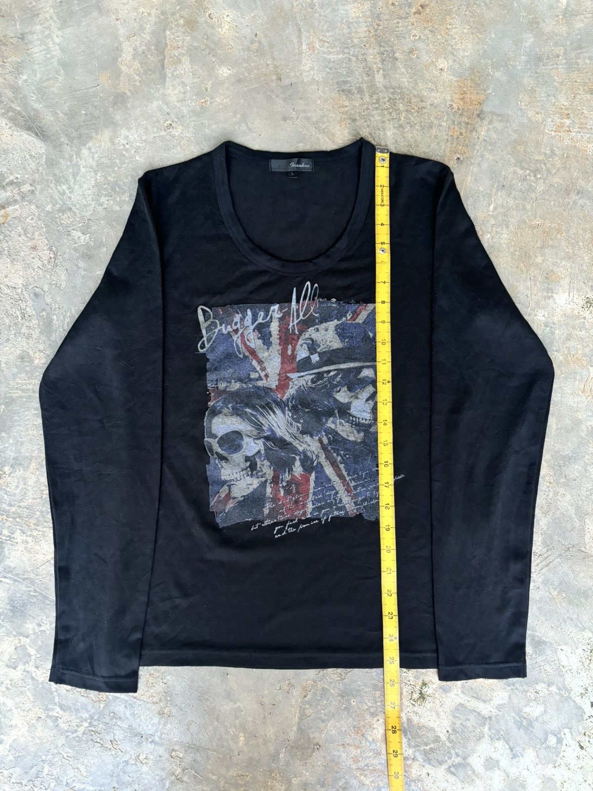 Hysteric Glamour Y2k Skull Ifwixwasnine Lgb Punk Style Longsleeve Size US L / EU 52-54 / 3 - 7 Thumbnail