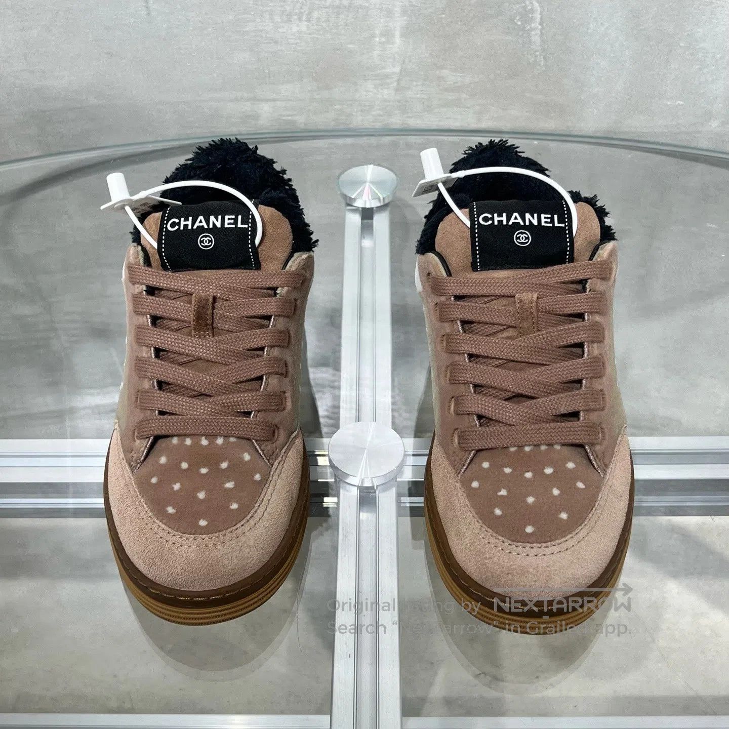 Chanel Chanel Khaki velvet panel shoes Size US 6 / IT 36 - 2 Thumbnail
