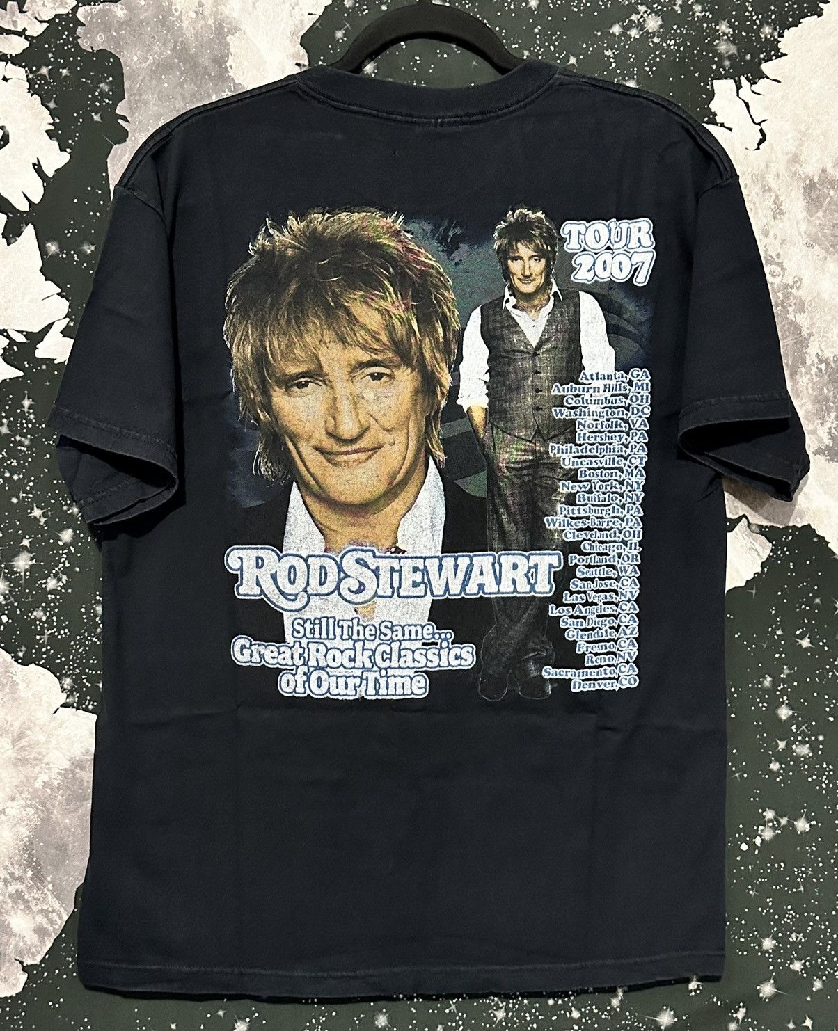 Delta Rod Stewart Great Rock Classics Tour shirt Size US L / EU 52-54 / 3 - 6 Thumbnail