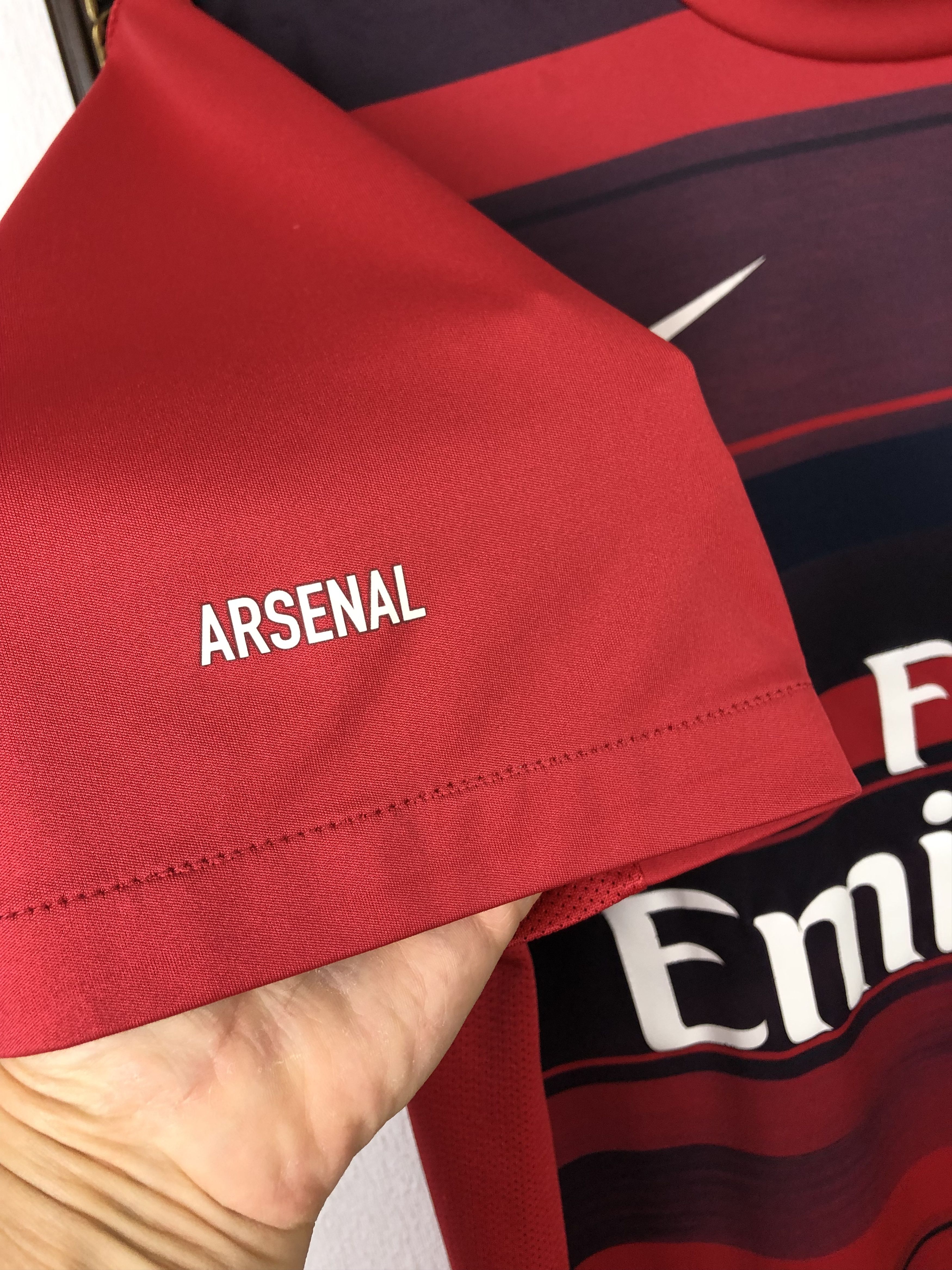 Nike Vintage Nike Arsenal Football Shirt Soccer Mens Jersey Size US L / EU 52-54 / 3 - 4 Thumbnail
