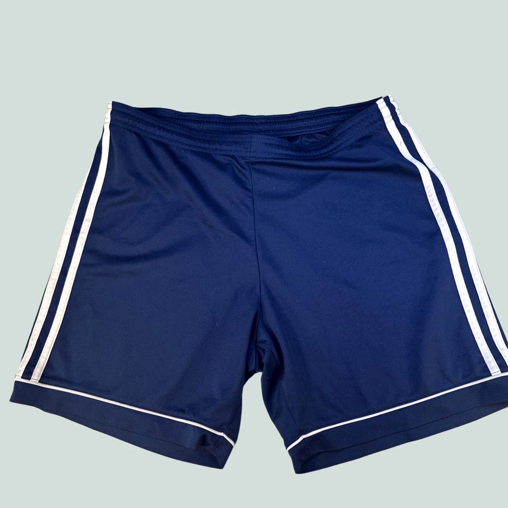 Adidas Adidas Climalite Men’s Shorts Athletic Blue Medium Regular/Size L? Size US 33 - 1 Thumbnail