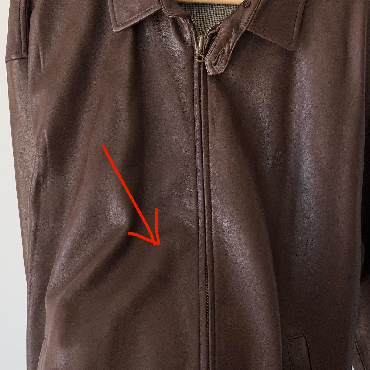 Polo Ralph Lauren Vintage 100% Leather Jacket Brown Buttery Soft Lamb Size US XXL / EU 58 / 5 - 13 Thumbnail