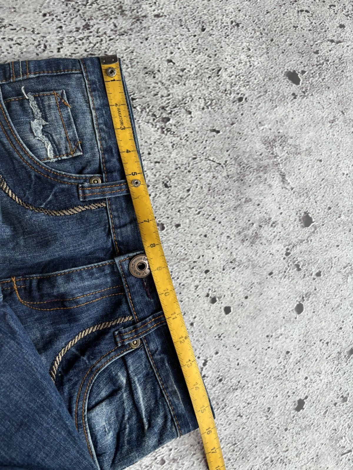 Hysteric Glamour Y2k Flare jeans latooku Tornado Mart style Size US 31 - 10 Thumbnail