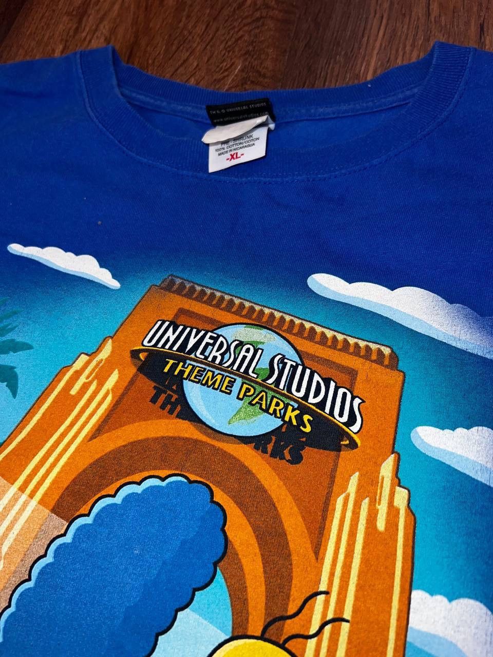 The Simpsons Vintage 1997 Homer Simpson Big Print T-Shirt Size US XL / EU 56 / 4 - 5 Thumbnail