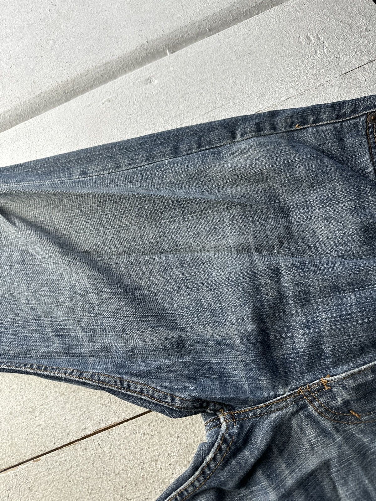 Levi's 🚨Vintage 90s Levis Jeans 00505 Rare Light Wash Denim 505 Size US 34 / EU 50 - 6 Thumbnail