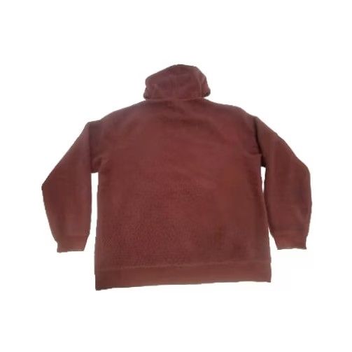 Outerknown Outerknown Pullover Hoodie Fleece Maroon Red Fuzzy Hooded XL Men Size US XL / EU 56 / 4 - 2 Thumbnail