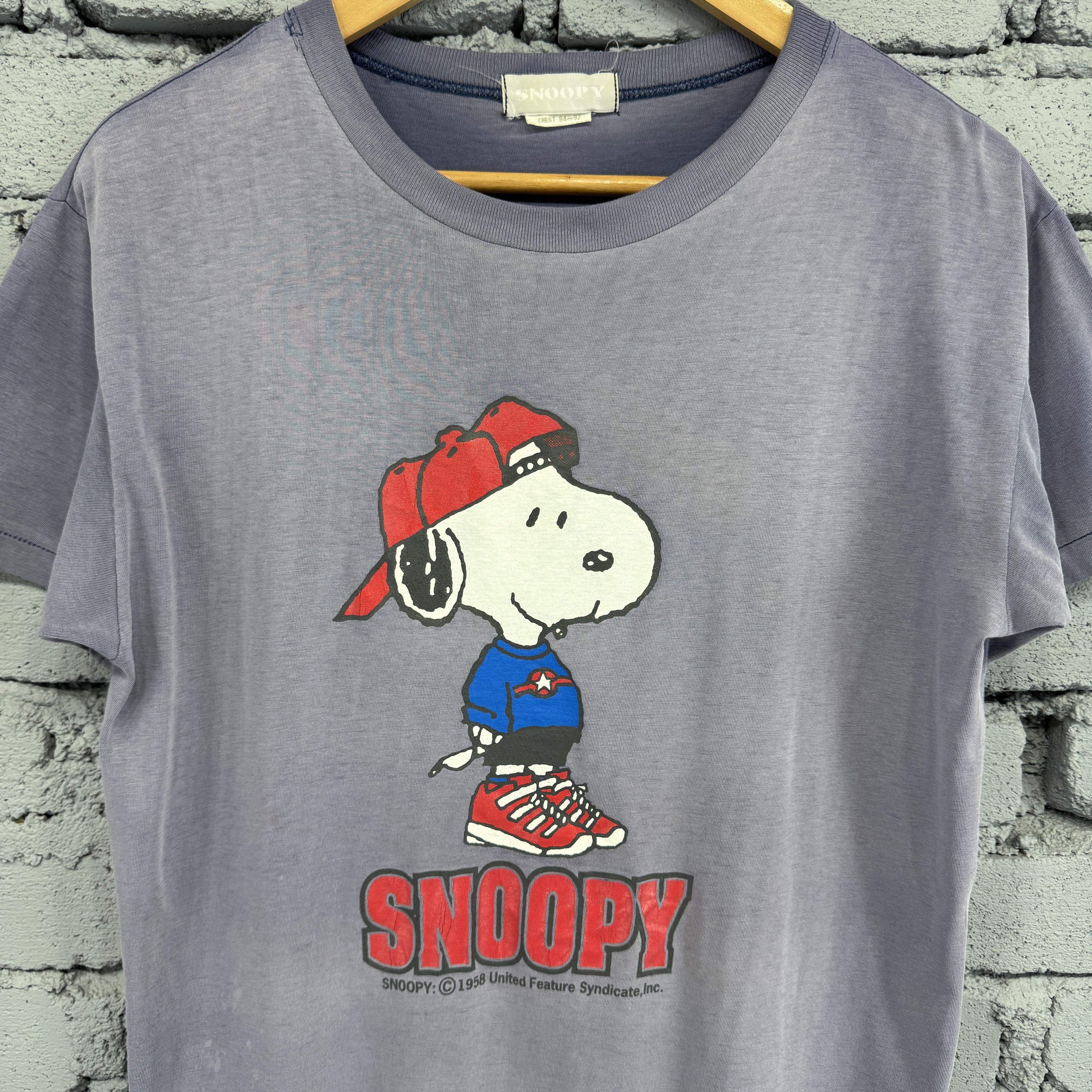 Vintage Rare Vintage Peanuts Snoopy Tshirt. Size US M / EU 48-50 / 2 - 3 Thumbnail
