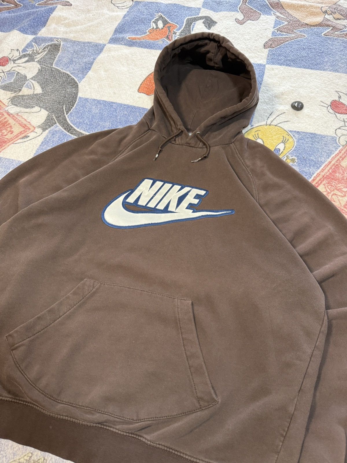 Nike Vintage Nike swoosh sweatshirt Size US XL / EU 56 / 4 - 2 Thumbnail