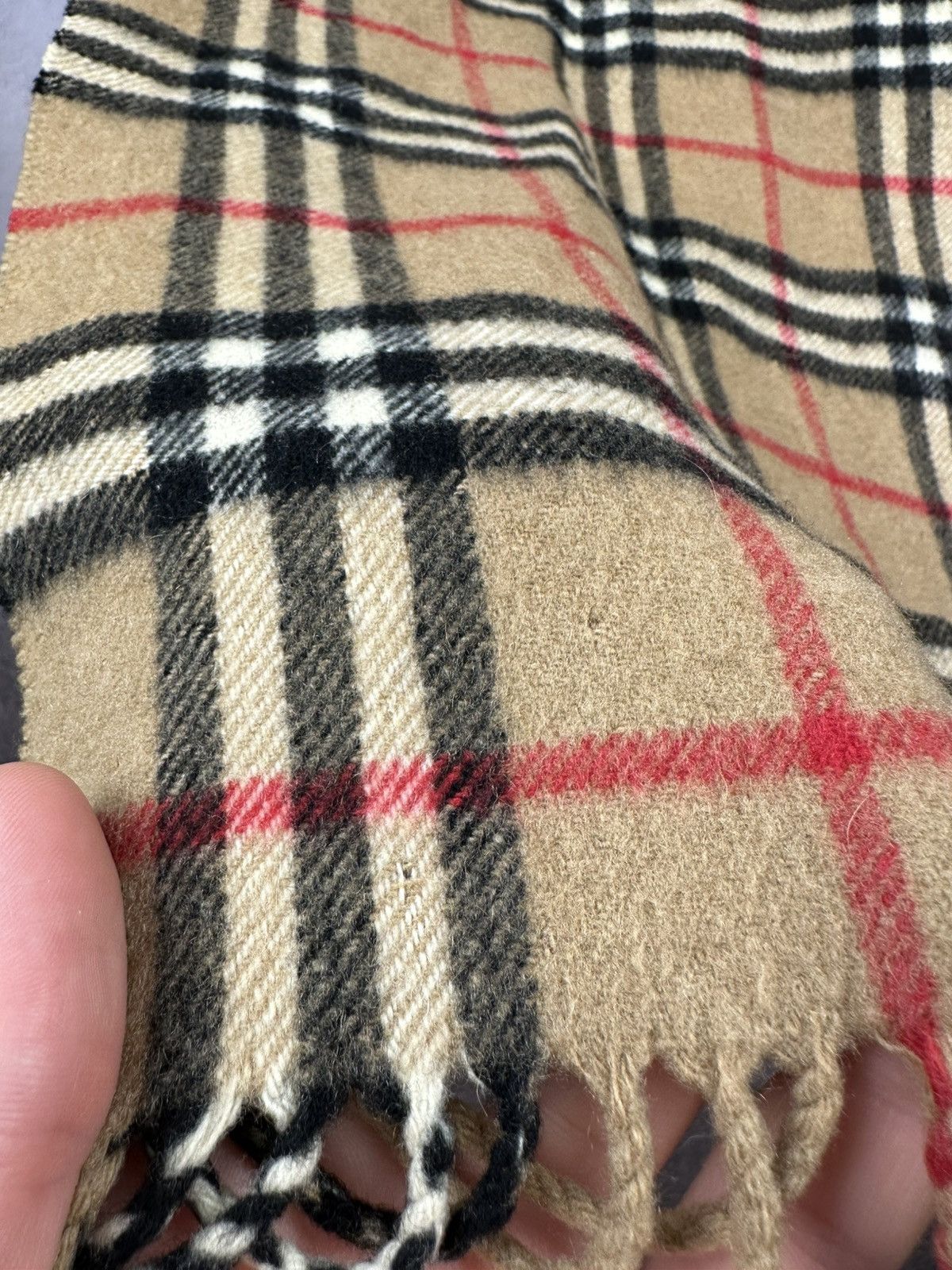 Burberry BURBERRY SCARF VINTAGE 90s Size ONE SIZE - 7 Thumbnail