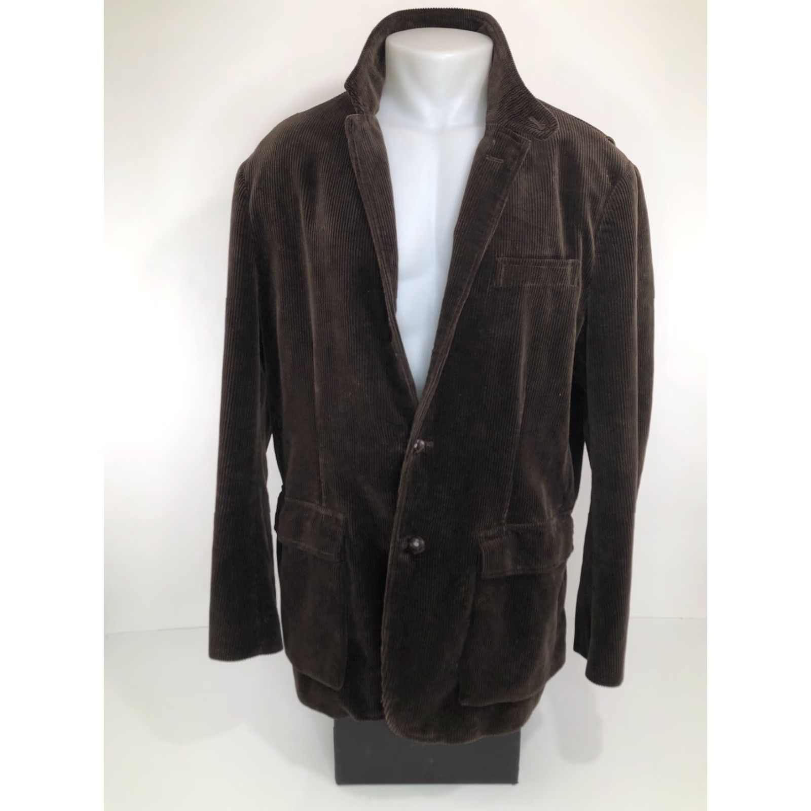 Polo Ralph Lauren POLO / RALPH LAUREN Blazer Heavy Duty Corduroy Belted Back XL Brown Men XL Blazer Belted Corduroy Jacket Size US XL / EU 56 / 4 - 2 Thumbnail