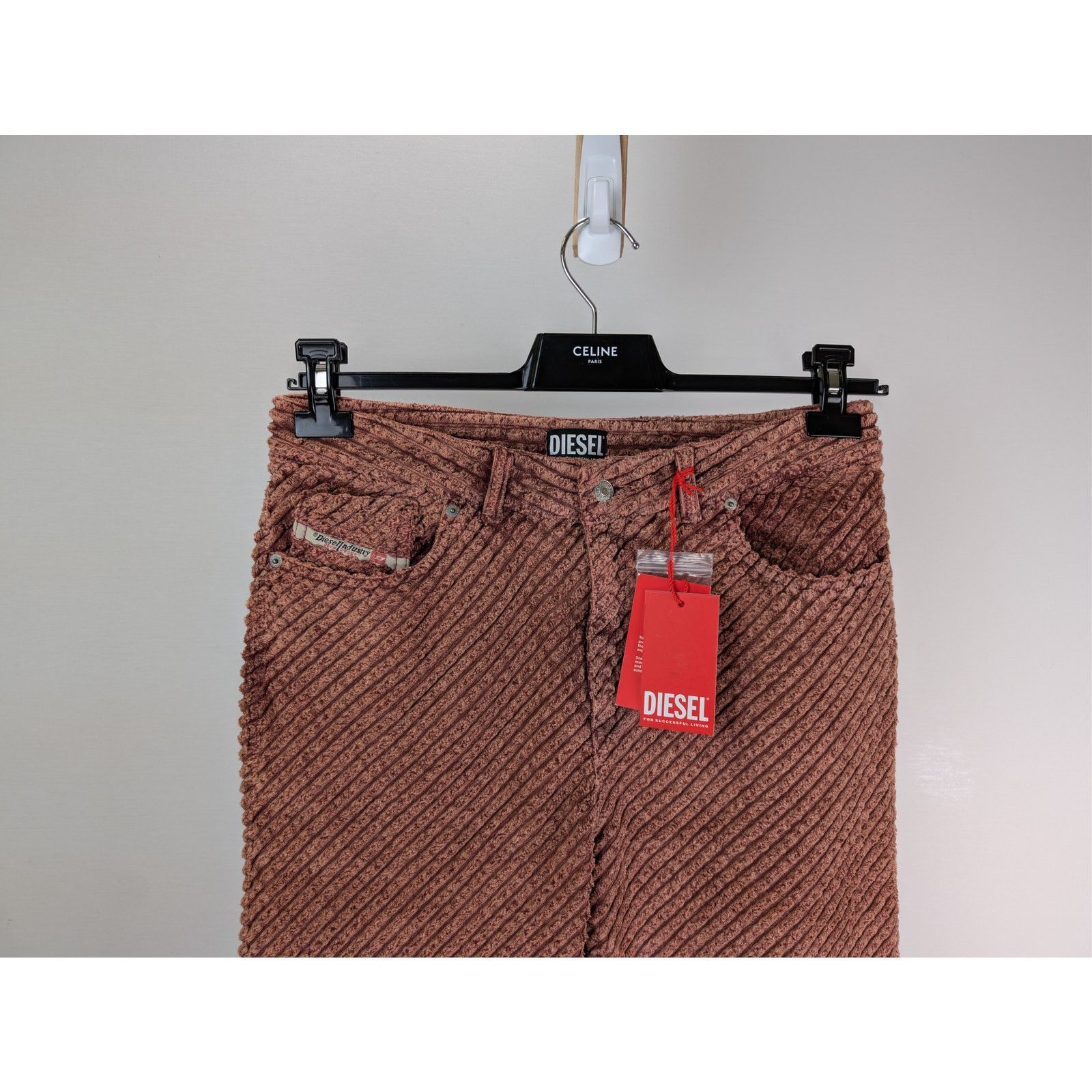 Diesel o1rshd1 P-Cordy Pantaloni Pants in Brown Size US 32 / EU 48 - 3 Thumbnail