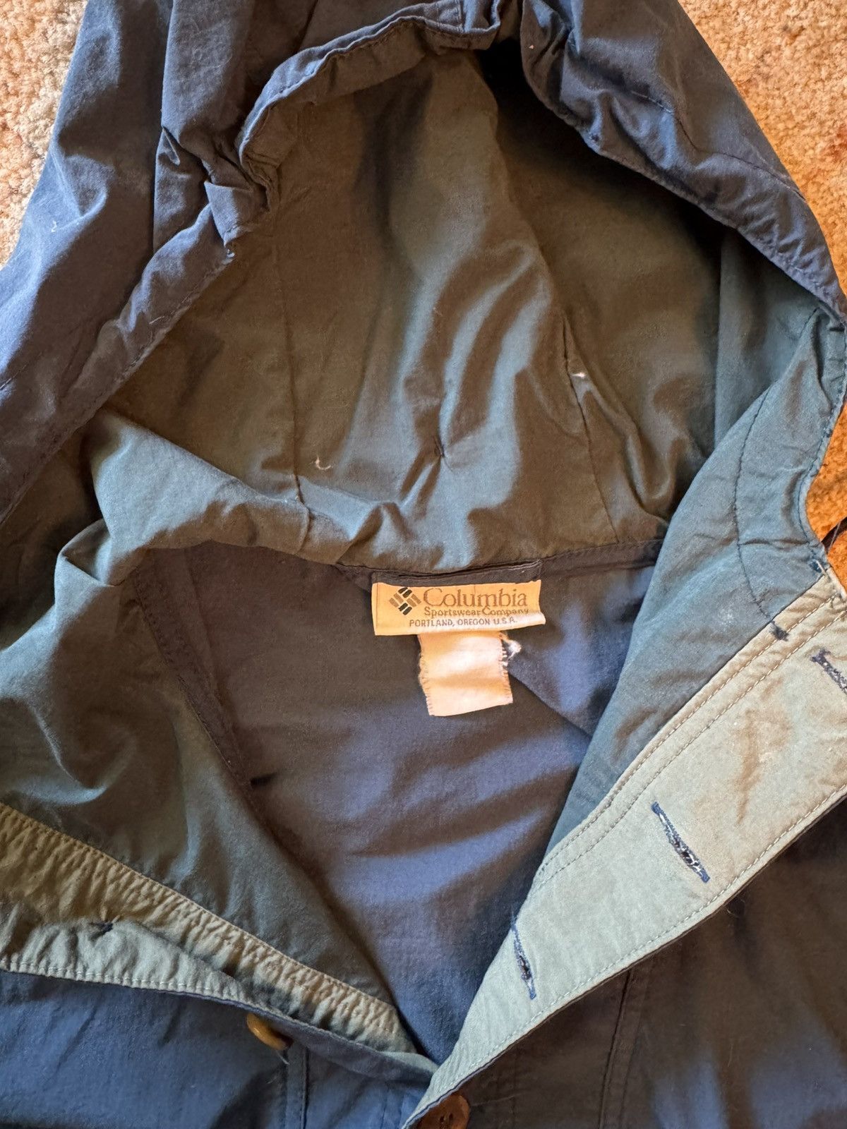 Columbia Columbia mens hooded rain jacket pullover Size US M / EU 48-50 / 2 - 3 Thumbnail