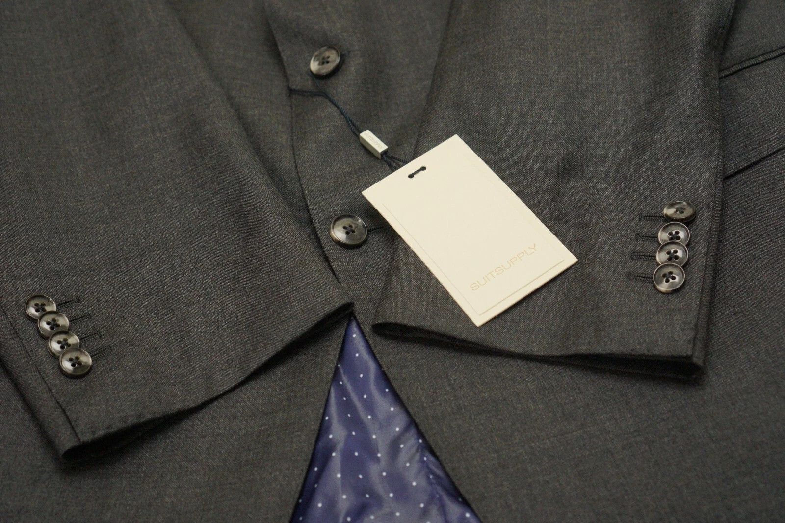 Suitsupply Men Suitsupply Suit La Spalla Single Vitale Barberis US50 Size 50R - 5 Thumbnail