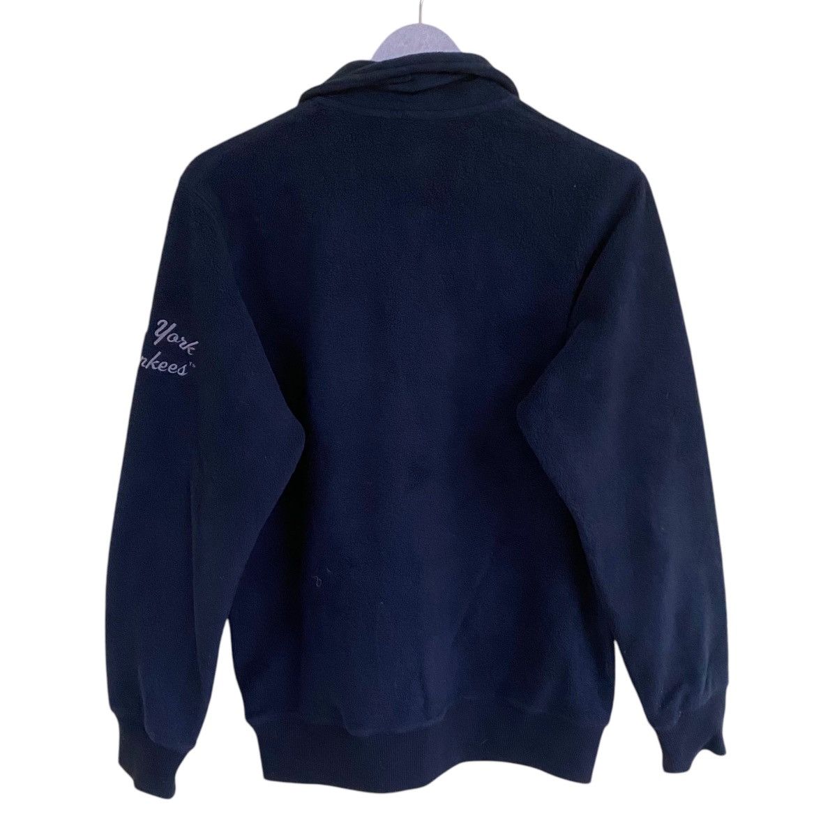 MLB × New York Yankees 💥MLB NY YANKEES FLEECE BIG LOGO HALFZIP SWEATER Size US L / EU 52-54 / 3 - 6 Thumbnail