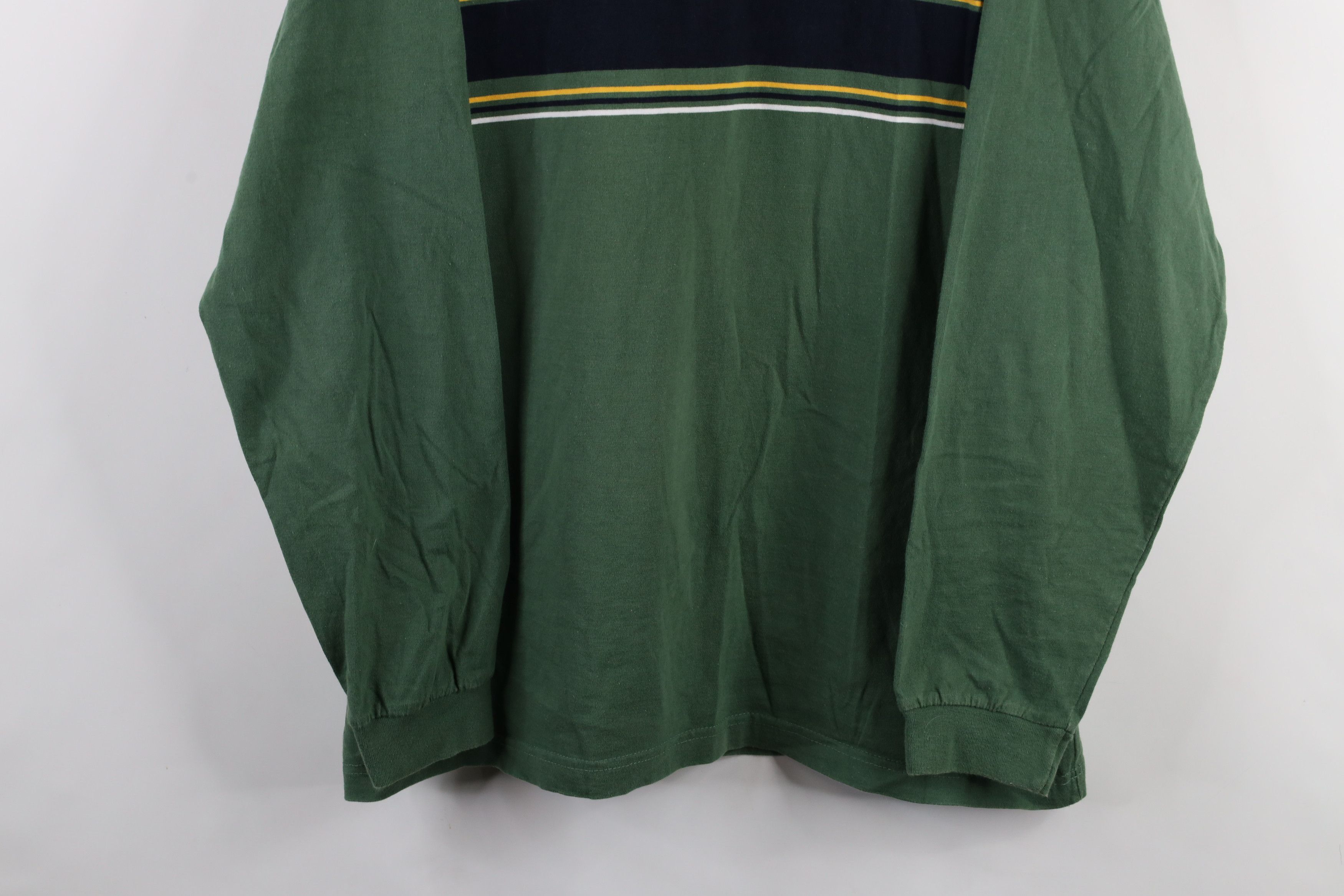 Vintage Vintage 90s Streetwear Striped Baggy Fit Long Sleeve T-Shirt Size US M / EU 48-50 / 2 - 3 Thumbnail