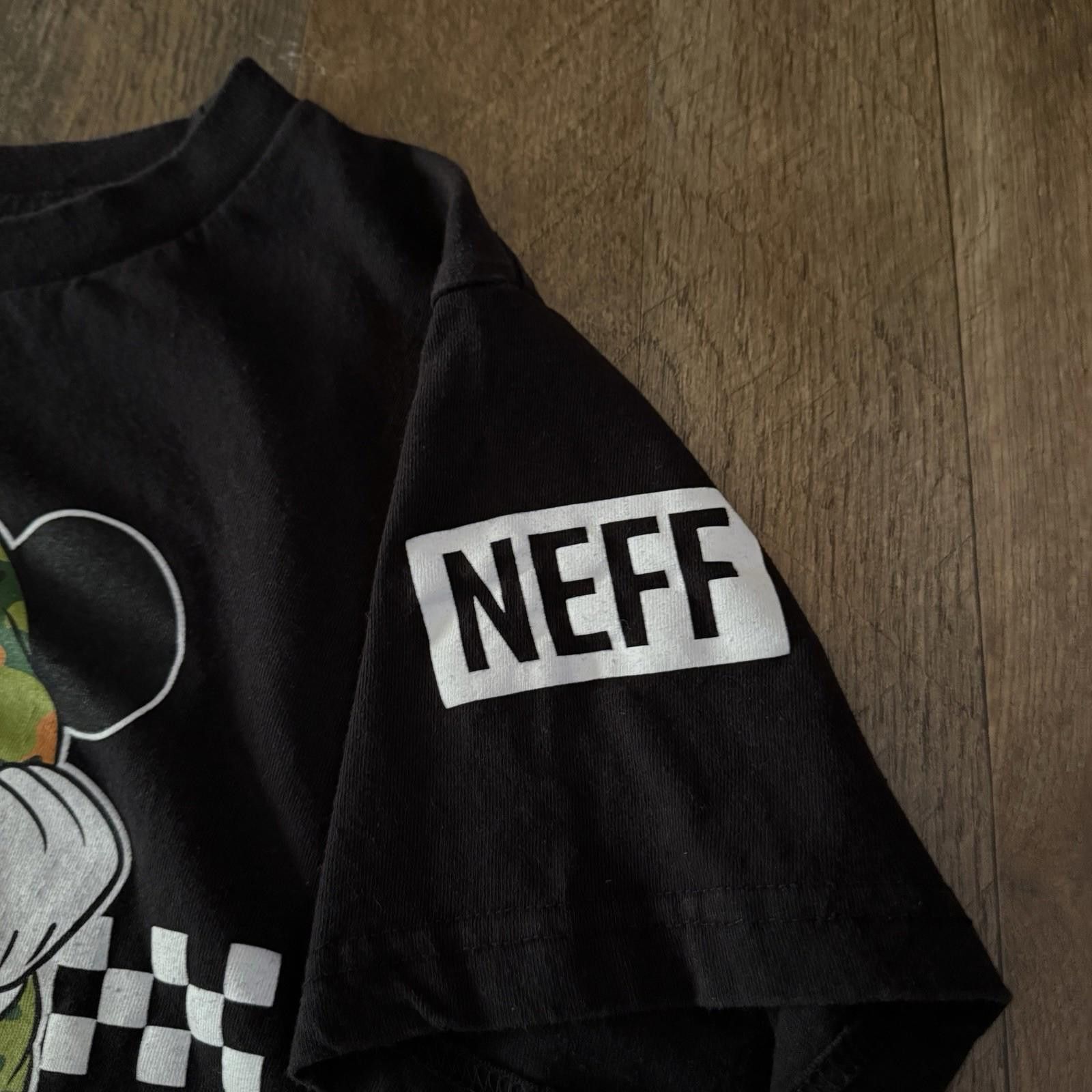 NEFF NEFF Disney Mickey Mouse In Camouflage Black Tee Mens Small Size US S / EU 44-46 / 1 - 2 Thumbnail