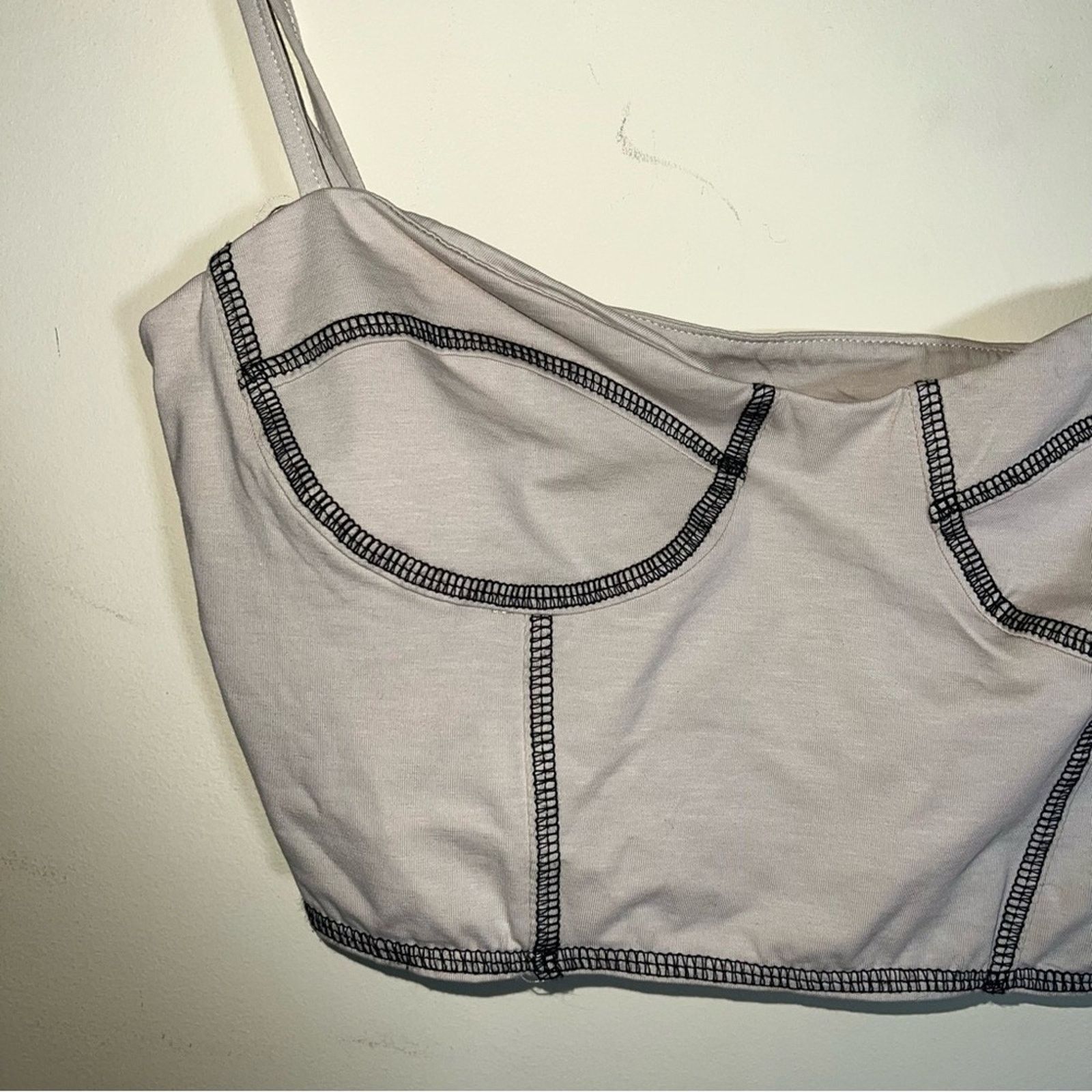 PRINCESS POLLY PRINCESS POLLY nude corset top with exposed stitching 6 Size S / US 4 / IT 40 - 3 Thumbnail