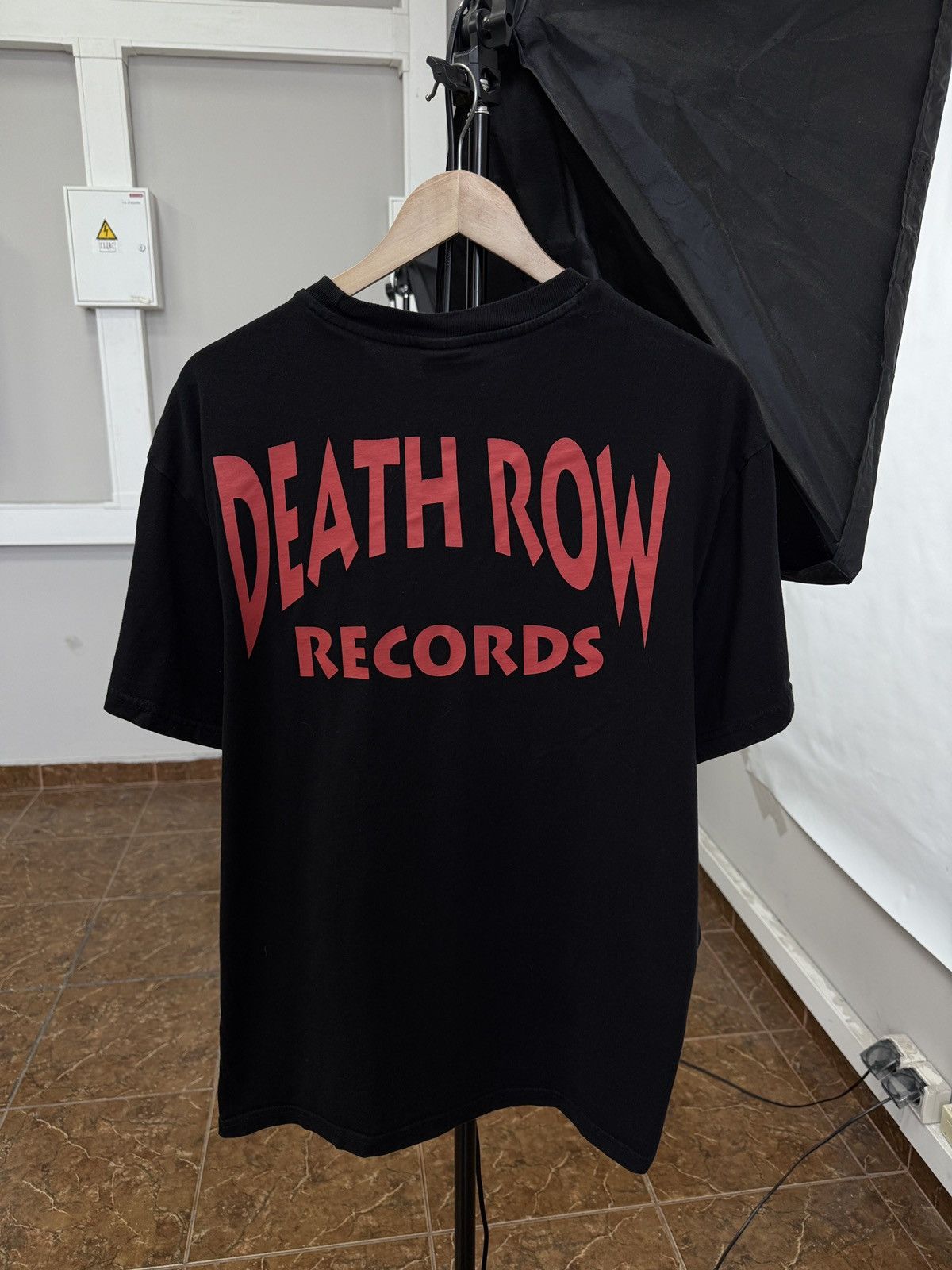 Death Row Records 🇺🇸 Y2K Death Row Records Snoop Dog T-Shirt Tupac Dr Dre Dogg Size US L / EU 52-54 / 3 - 2 Thumbnail