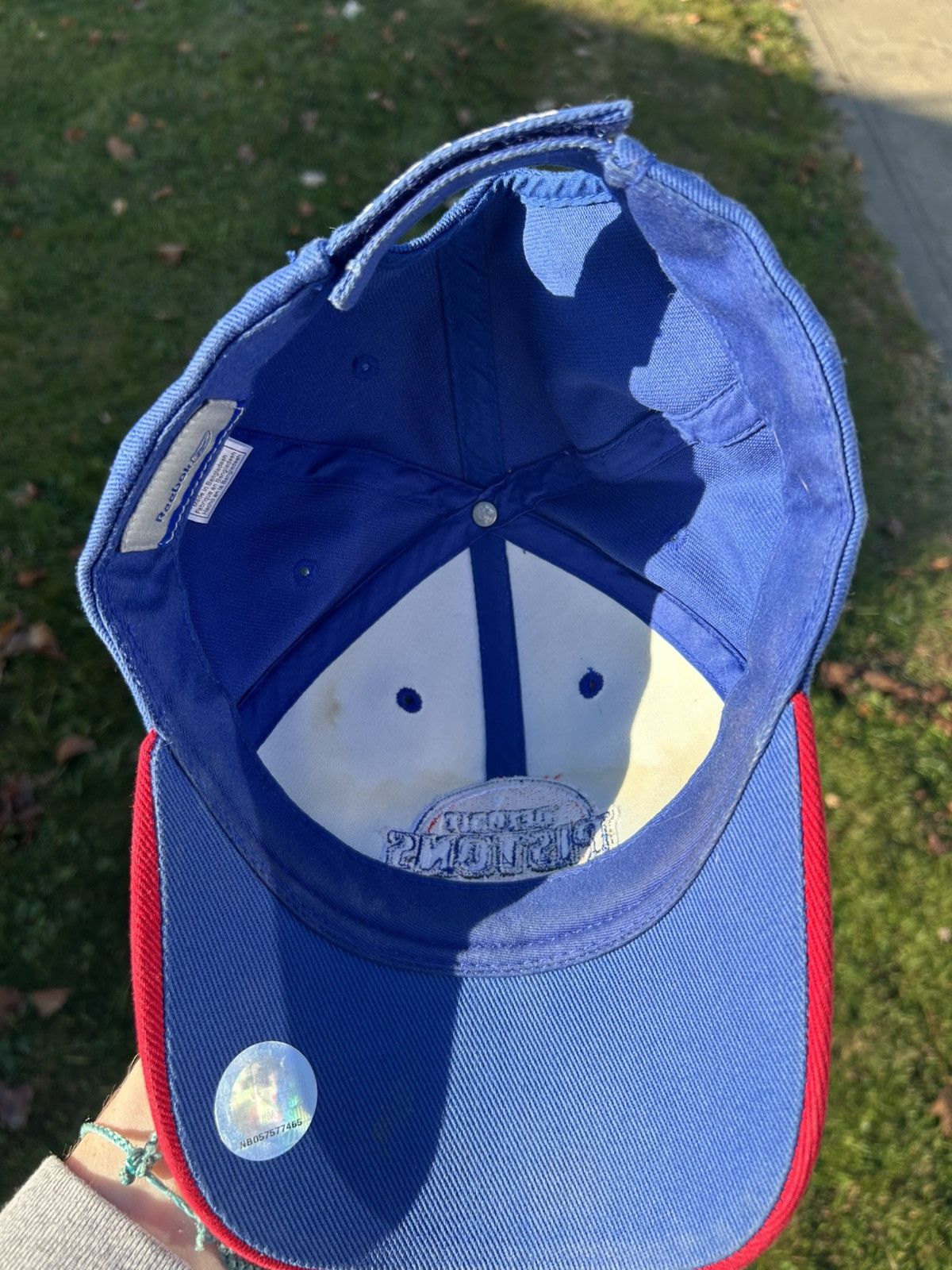 NBA Y2K Reebok Detroit Pistons Hat Size ONE SIZE - 3 Thumbnail