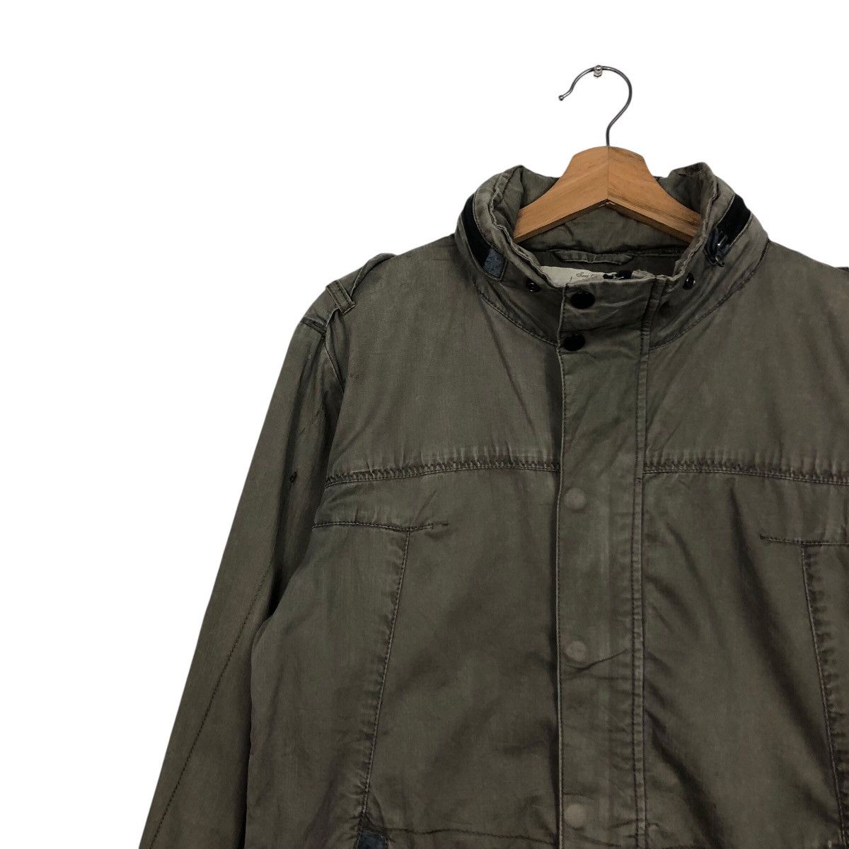 Hysteric Glamour 📌Vintage Biker Jacket Icca Multi Pocket Parachute Bondage Size US XL / EU 56 / 4 - 7 Thumbnail