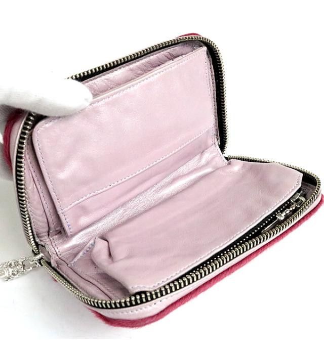 Chrome Hearts Chrome Hearts Mini Haraco Round Zip Wallet Size ONE SIZE - 7 Thumbnail