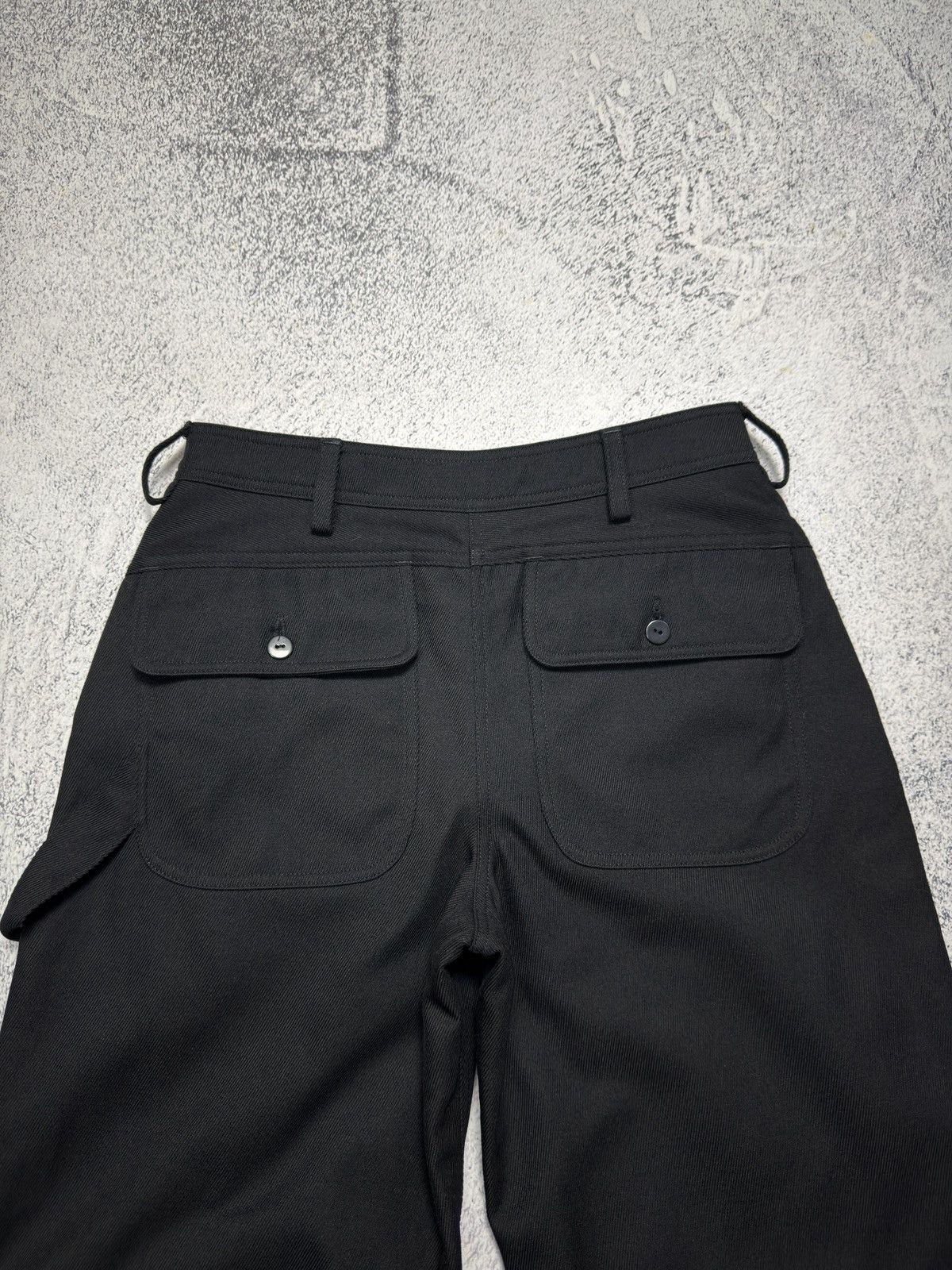 Simone Rocha Simone Rocha RARE Runway Sample Black Cargo Trousers UK 6 Size US 30 / EU 46 - 14 Thumbnail
