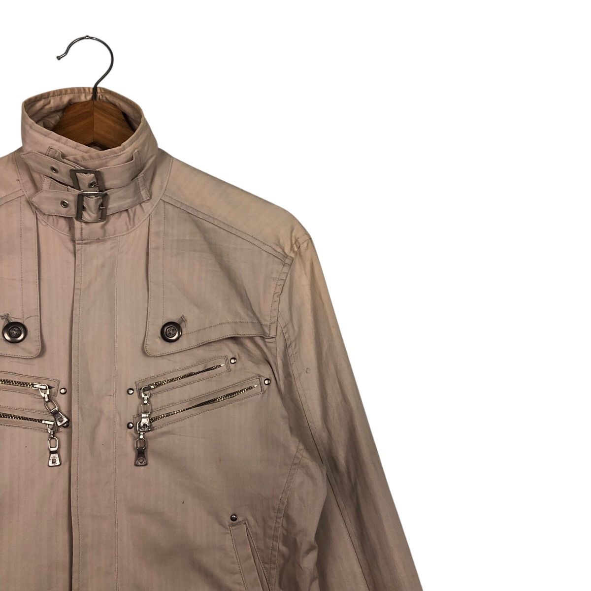 Japanese Brand Bomber Biker Jacket Punk Style Semantic Design Issey Miyake Size US L / EU 52-54 / 3 - 7 Thumbnail