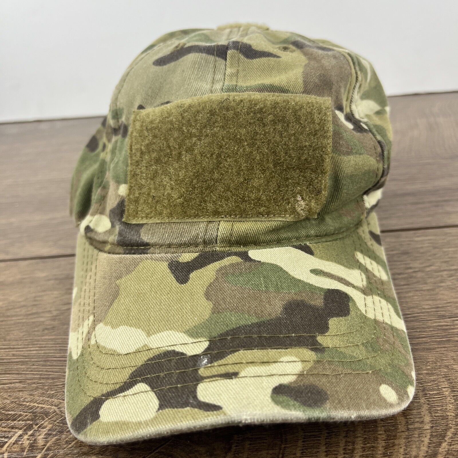 Other Green Camo Hat Patch Adjustable Adult Size Hat Camo Green Ca Size ONE SIZE - 5 Thumbnail