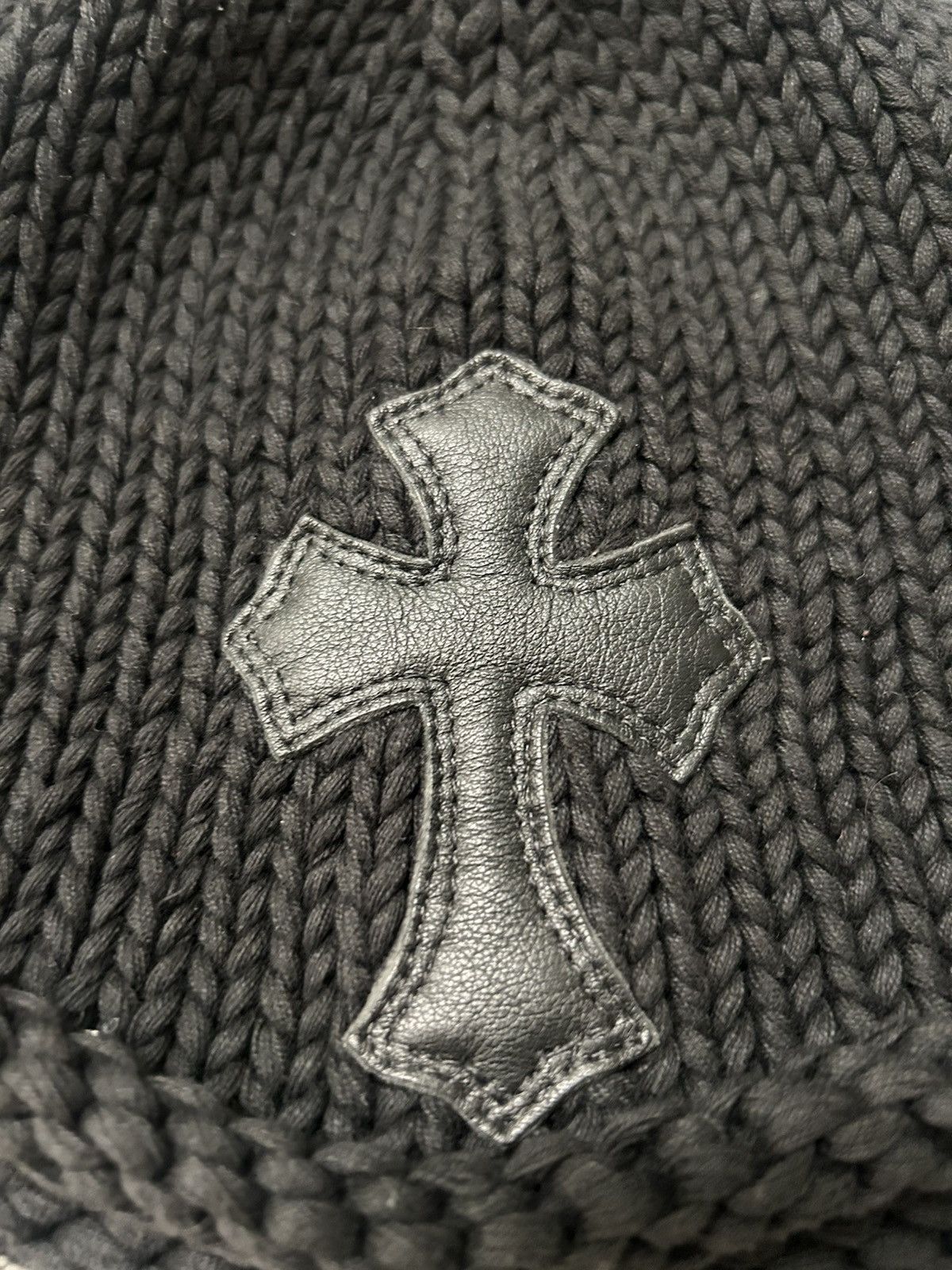Chrome Hearts Chrome Hearts Cashmere Patch Beanie Size ONE SIZE - 3 Thumbnail